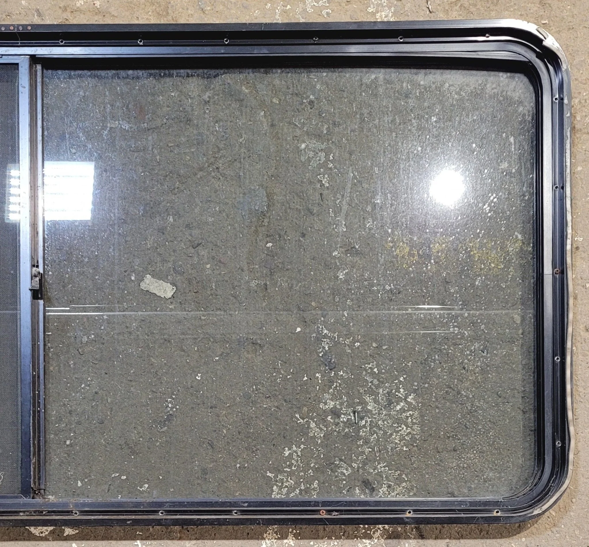 Used Black Radius Opening Window : 64 1/4" W x 28 3/4" H x 1 3/4" - Image 15