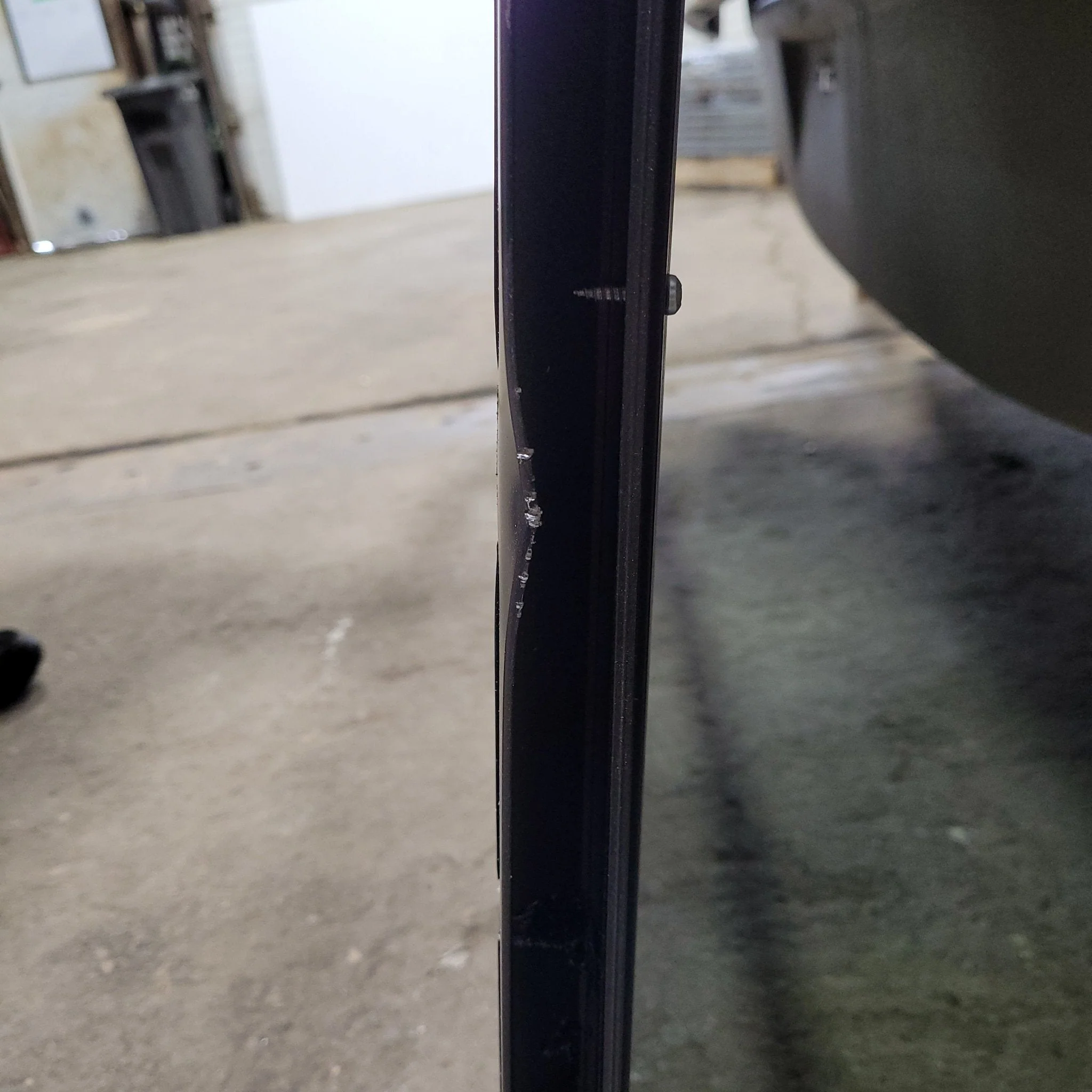 Used Black Radius Opening Window : 72" X 35" X 1 1/4" D - Image 5