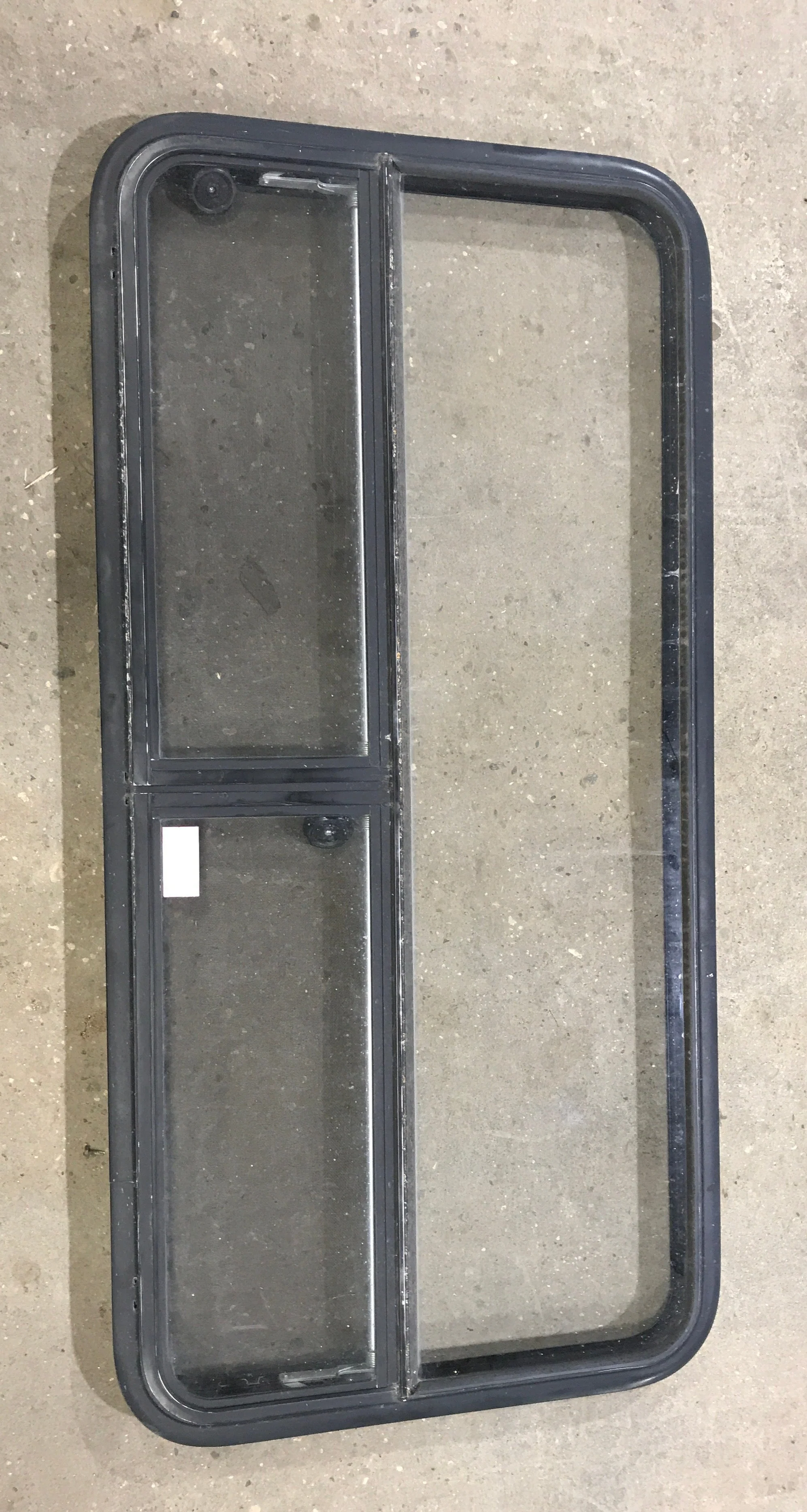 Used Black Radius Window : 53 1/4" W x 25 1/4" H x 2 1/4" D - Image 2