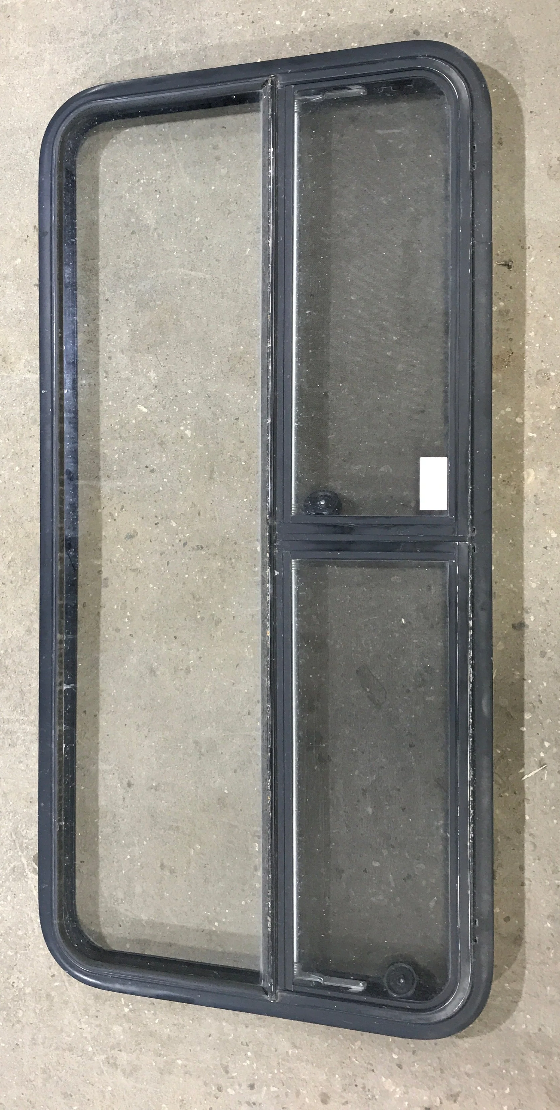 Used Black Radius Window : 53 1/4" W x 25 1/4" H x 2 1/4" D - Image 3