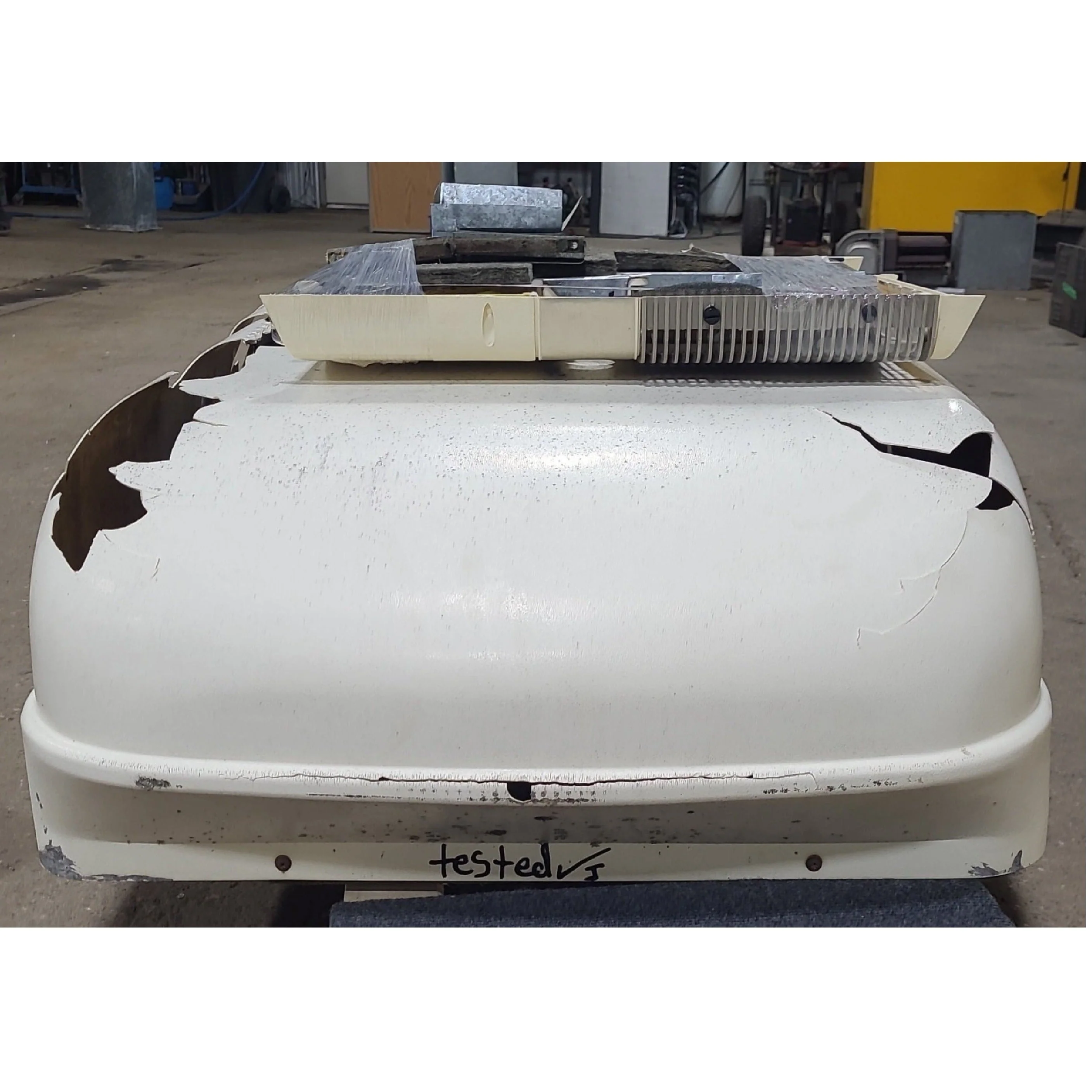 Used Brisk Air Duo-Therm Air Conditioner, Complete, 13500 BTU, Cool Only - 57915.622