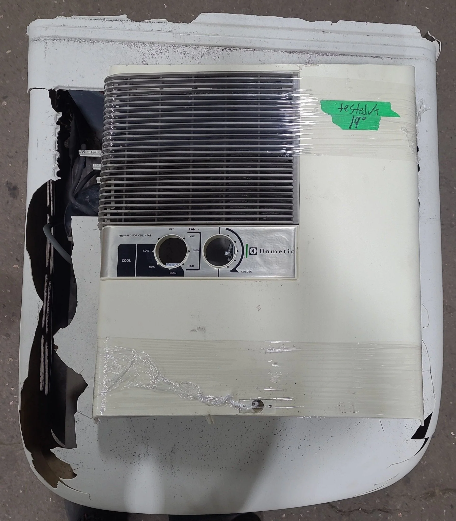 Used Brisk Air Duo-Therm Air Conditioner, Complete, 13500 BTU, Cool Only - 57915.622 - Image 6