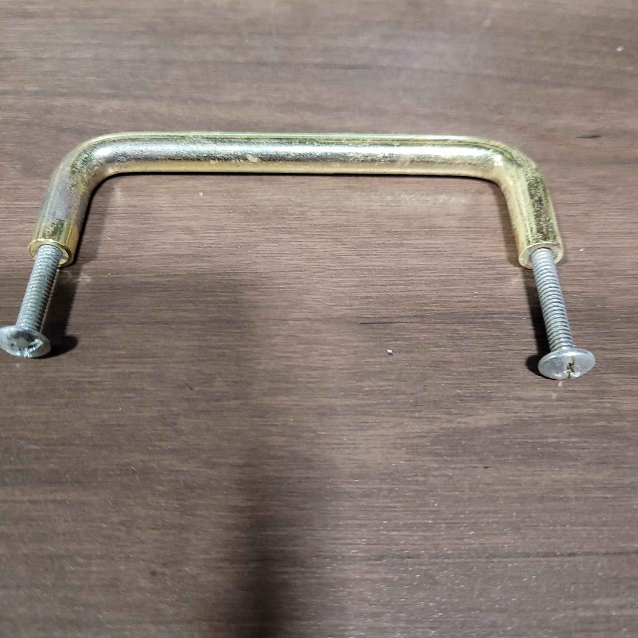 Used Bronze Cabinet Handle 3 1/2" Hole Spacing - Image 3