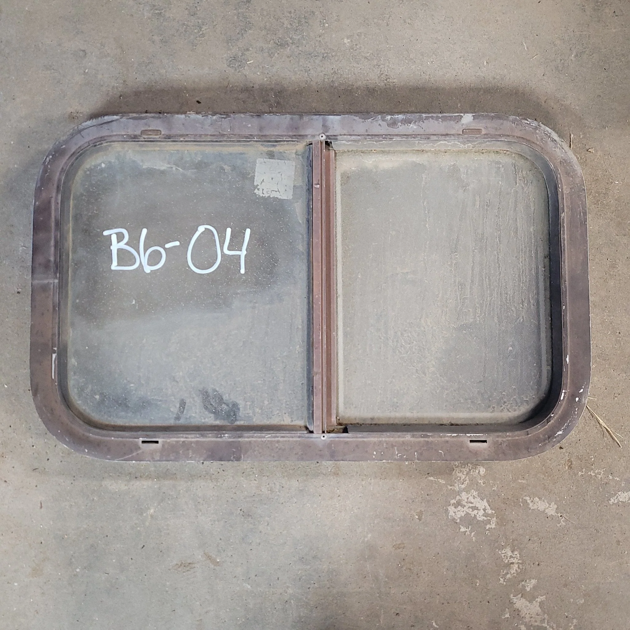 Used Brown Radius Opening Window : 22 1/2 X 13 X 2" D - Image 3