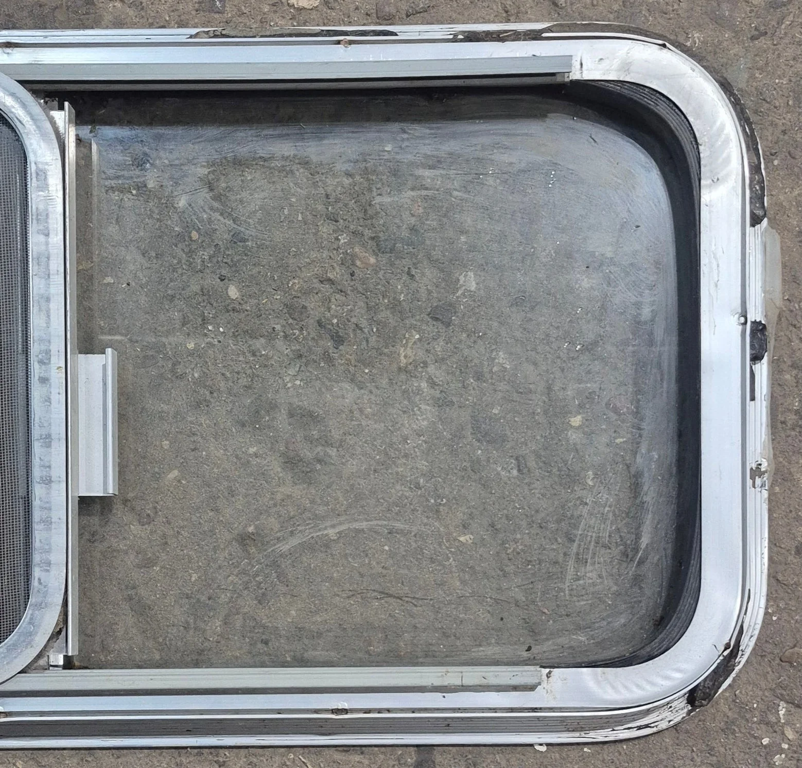 Used Silver Radius Opening Window : 29 1/4 X 14 1/4 X 2" D - Image 6
