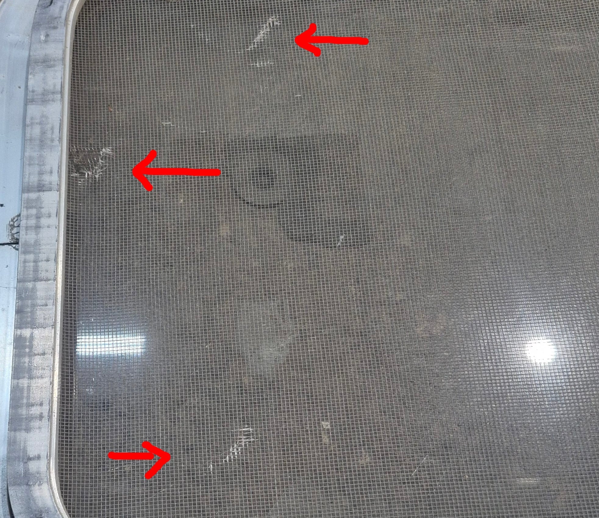 Used Silver Radius Opening Window : 29 1/4 X 14 1/4 X 2" D - Image 8