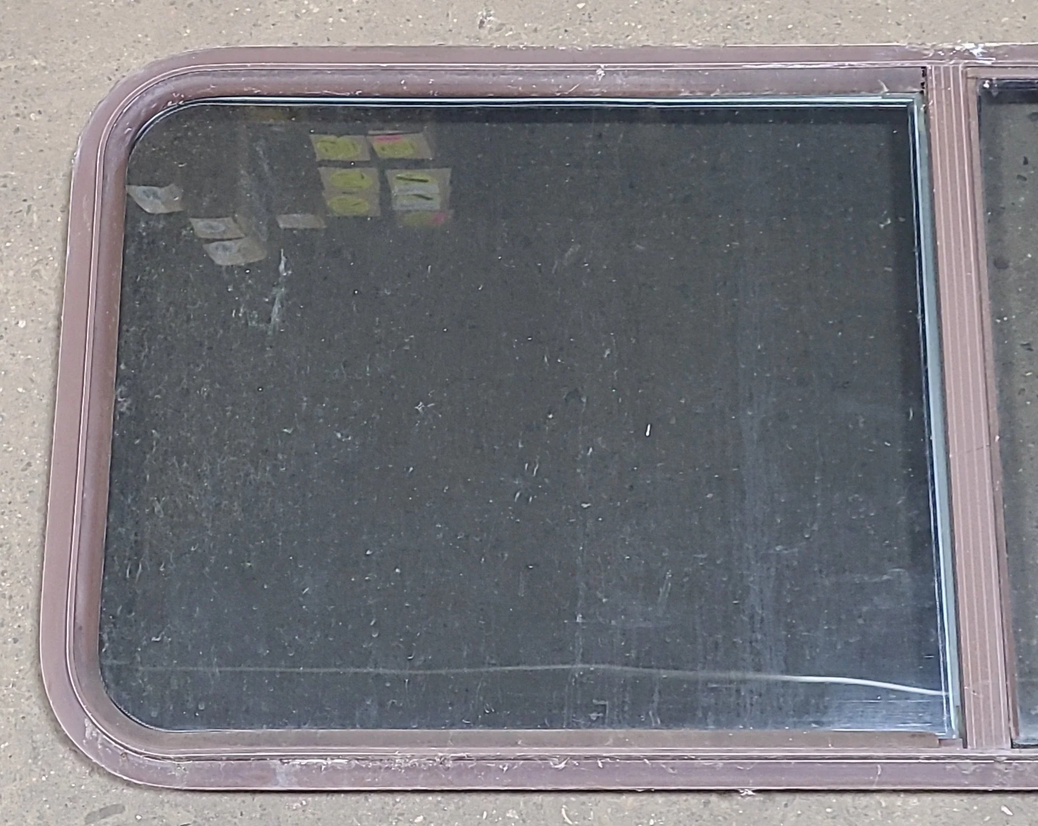 Used Brown Radius Opening Window : 51 3/4" W X 21 3/4" H X 2" D - Image 2