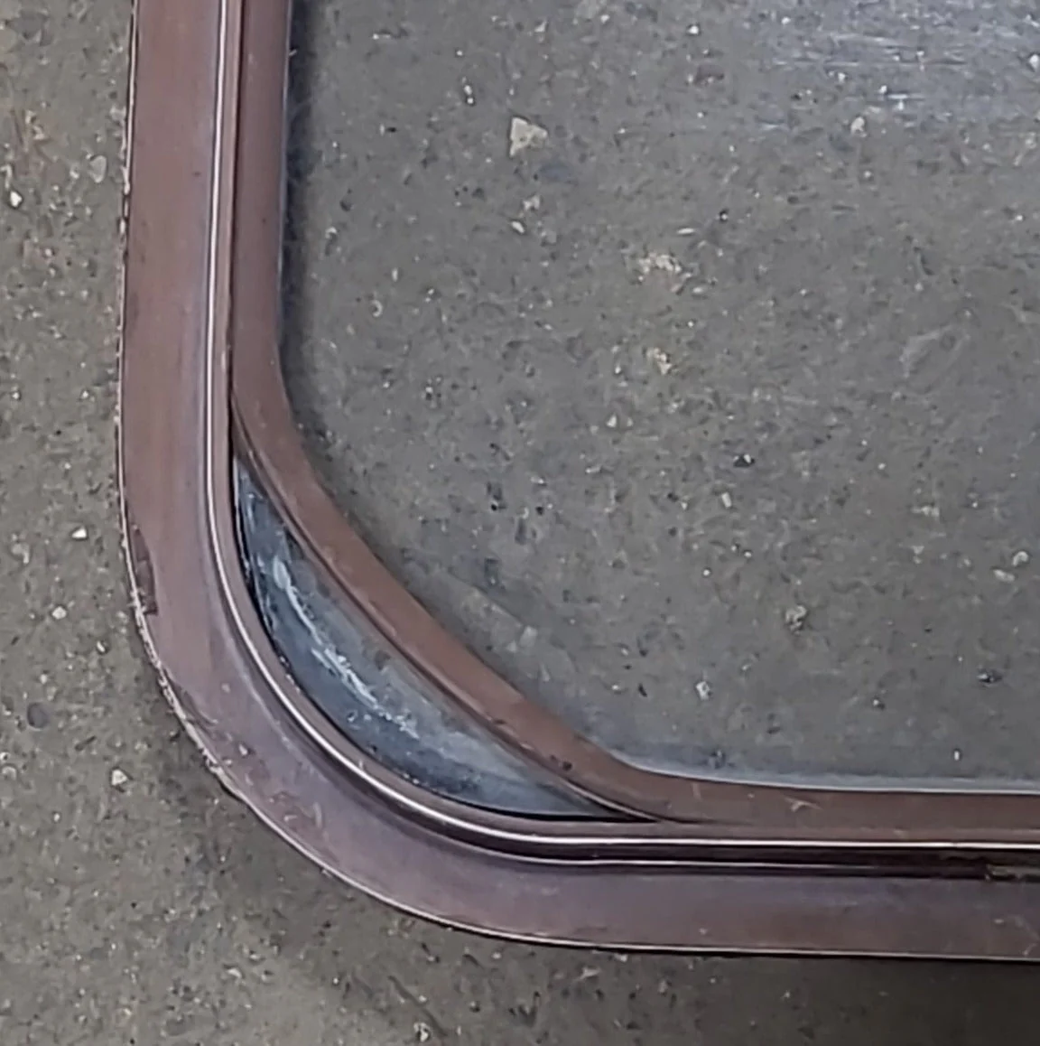 Used Brown Radius Opening Window : 53 3/4" W X 21 7/8" H X 2" D - Image 3