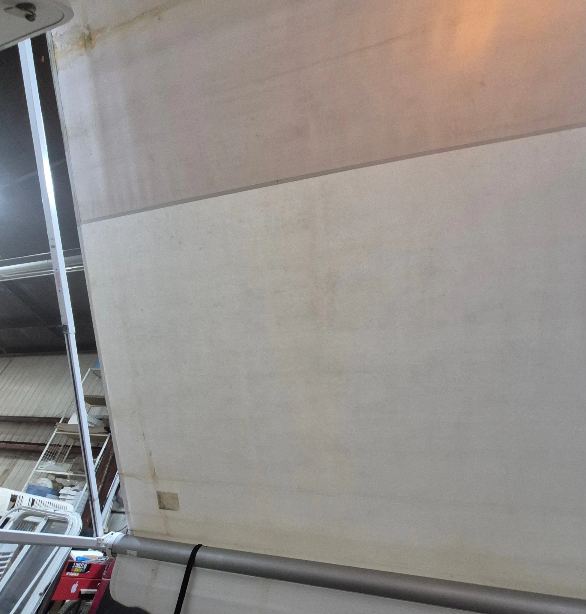 Used Carefree Complete Manual Truck Camper Awning 8' Used Canvas - Image 3