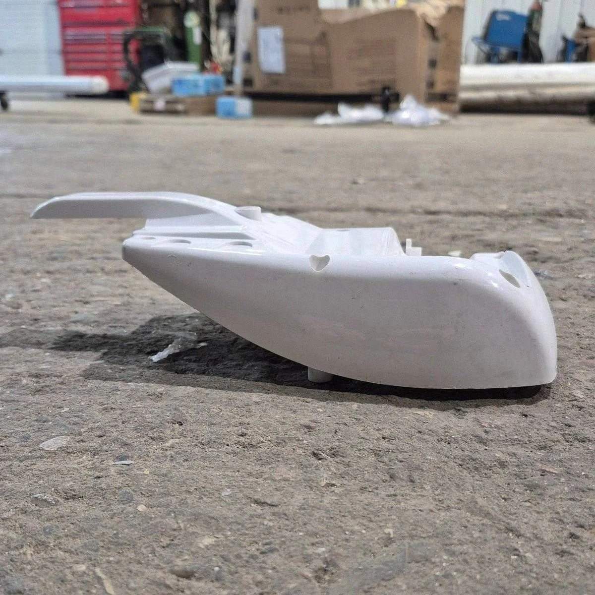 Used Carefree Idler/ Rear Arm Head Cover, Back Only, White - Travelr , R001329WHT - Image 5