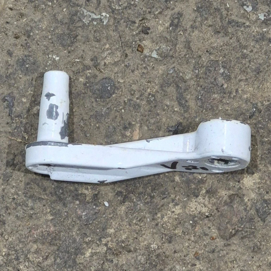 Used Carefree Torsion Assembly Spring Lock, Right Hand, White - Image 2