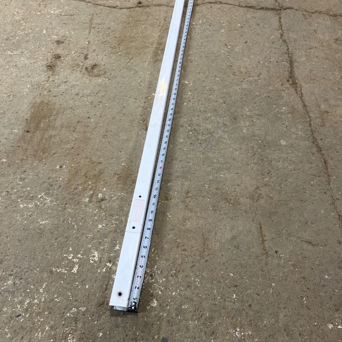 Used Carefree Upper Brace/ Rafter Arm, White, 60" - R00413-301-55 - Image 6