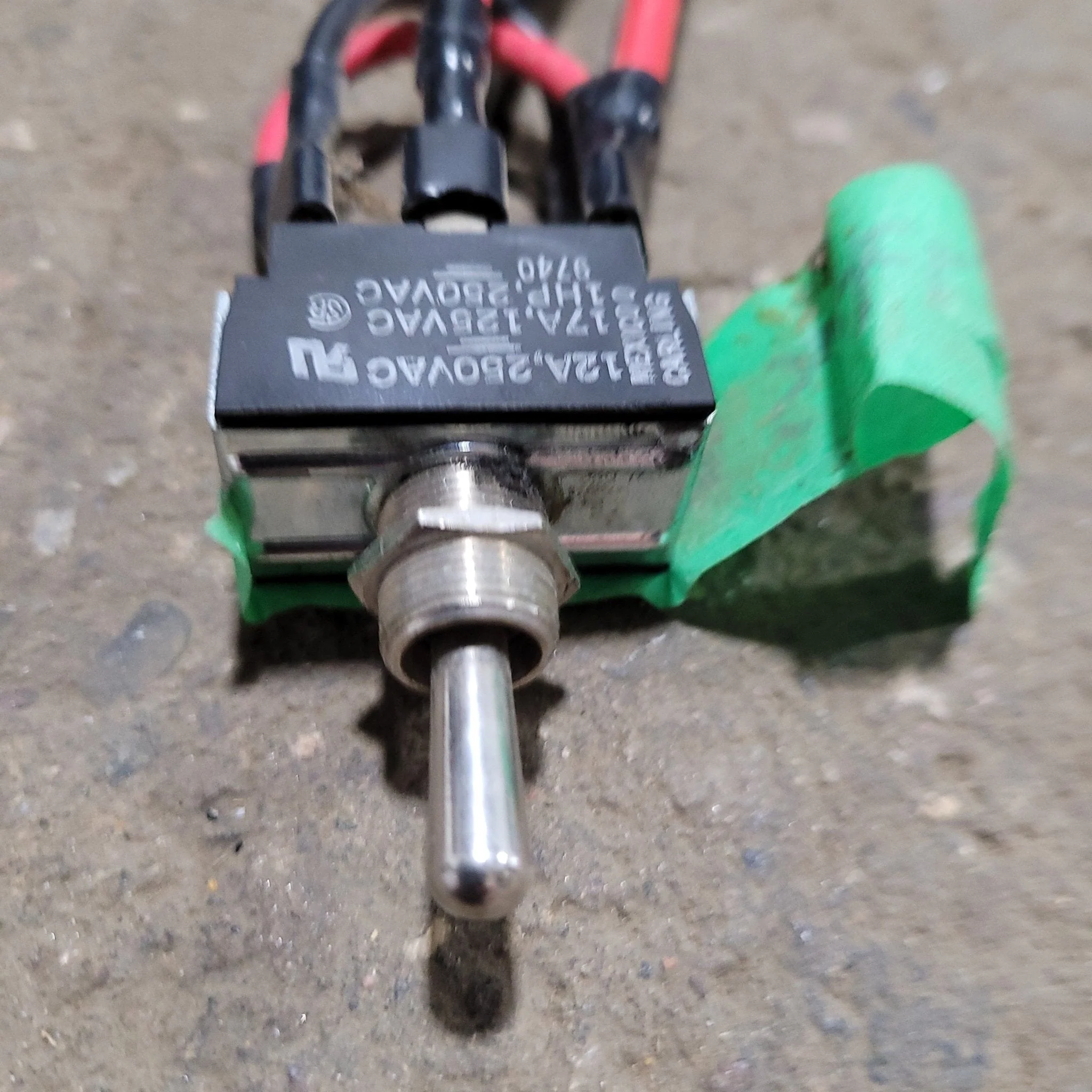 Used Carling Bat-Handle Toggle Switch On-Off-On - Image 4