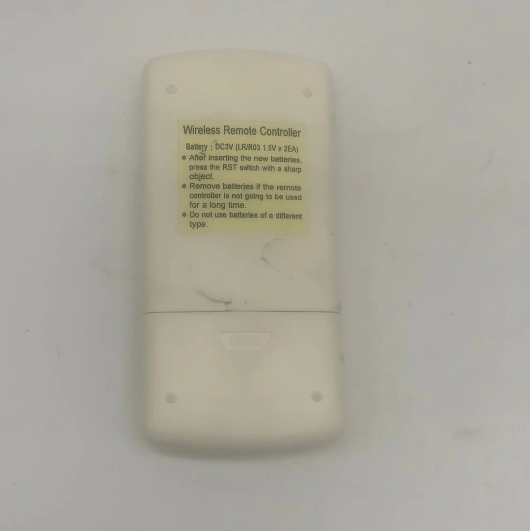 Used Carrier Air Conditioner Digital Remote/ Thermostat - 71DC6E5811A , WD059003029 - Image 4