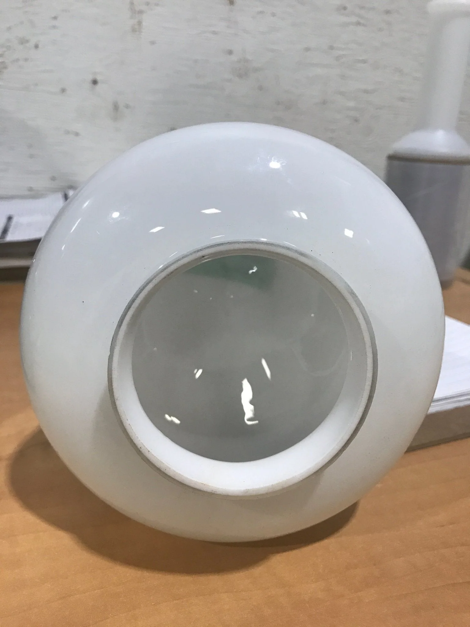Used Ceiling Fan Replacement Light Shade - Image 2
