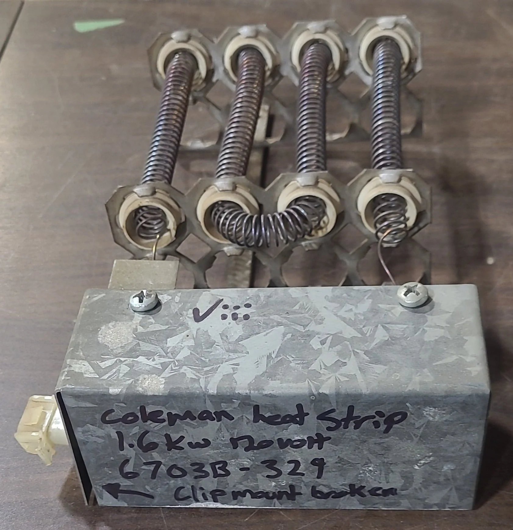 Used Coleman Mach A/C Heat Strip Kit - 6703B3291 - Image 5