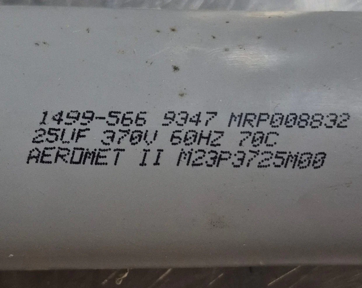 Used Coleman Mach Air Conditioner Fan/ Run Capacitor - 1499-5661 - Image 2