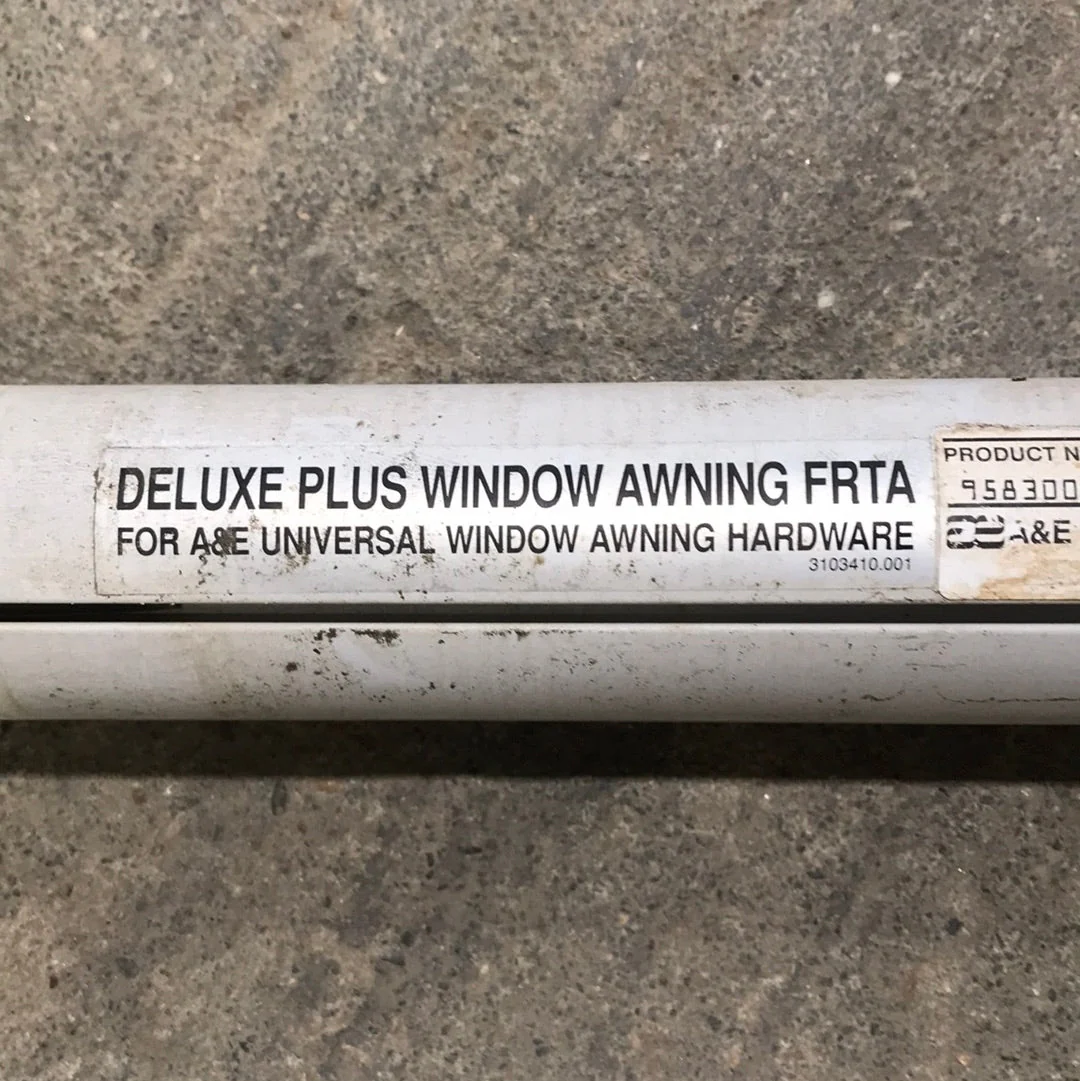 Used Complete A&E Deluxe Plus Window Awning 49" - No Canvas - Image 4