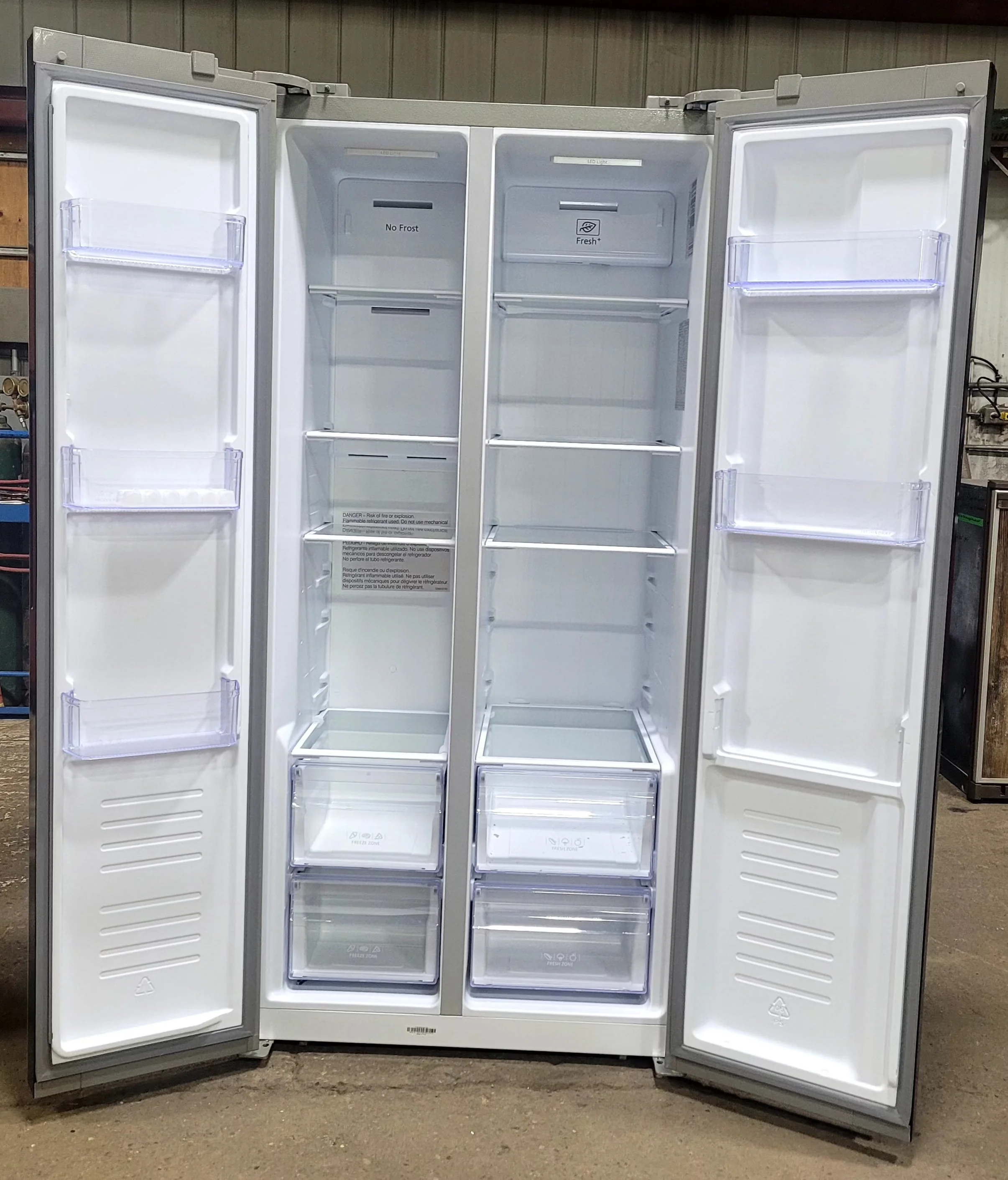 Used Complete Furrion Refrigerator, 12V ONLY - FCR16DCASA-SS - Image 3