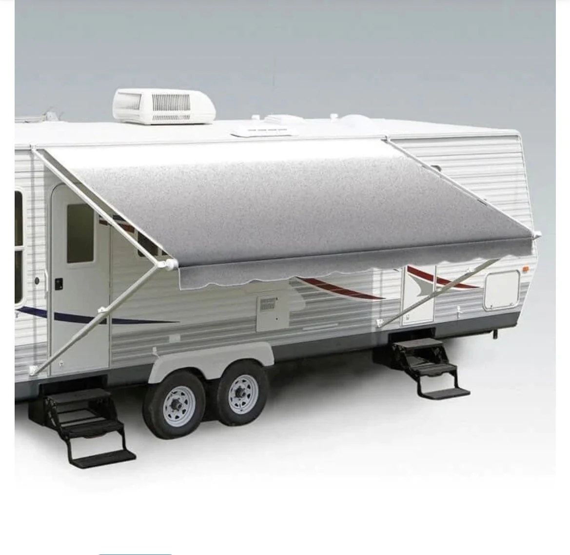 Used Complete Manual Awning Dometic / A&E 16' New Canvas - Image 6