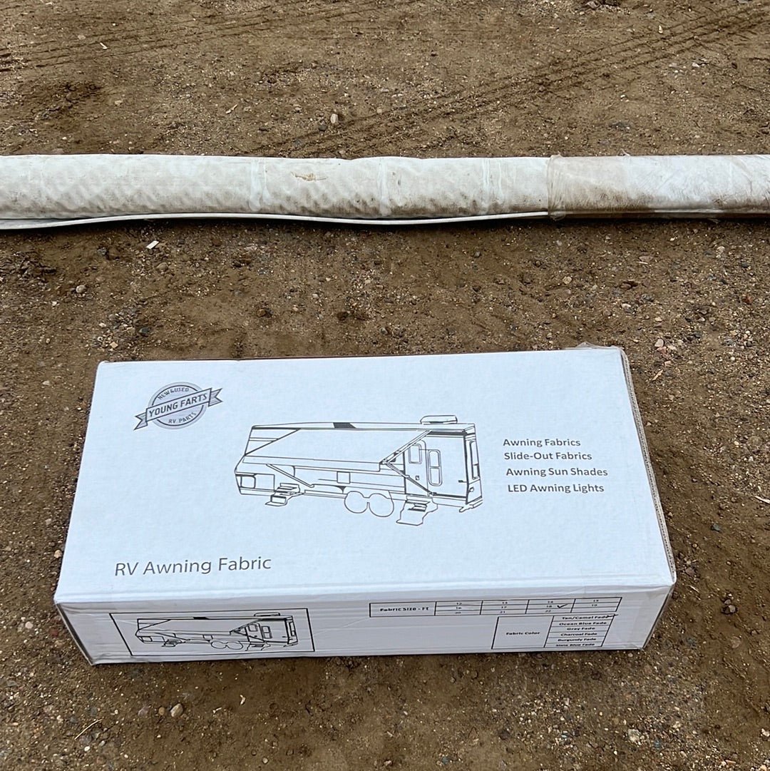 Used Complete Manual Awning Dometic / A&E 18' New Canvas - Image 5