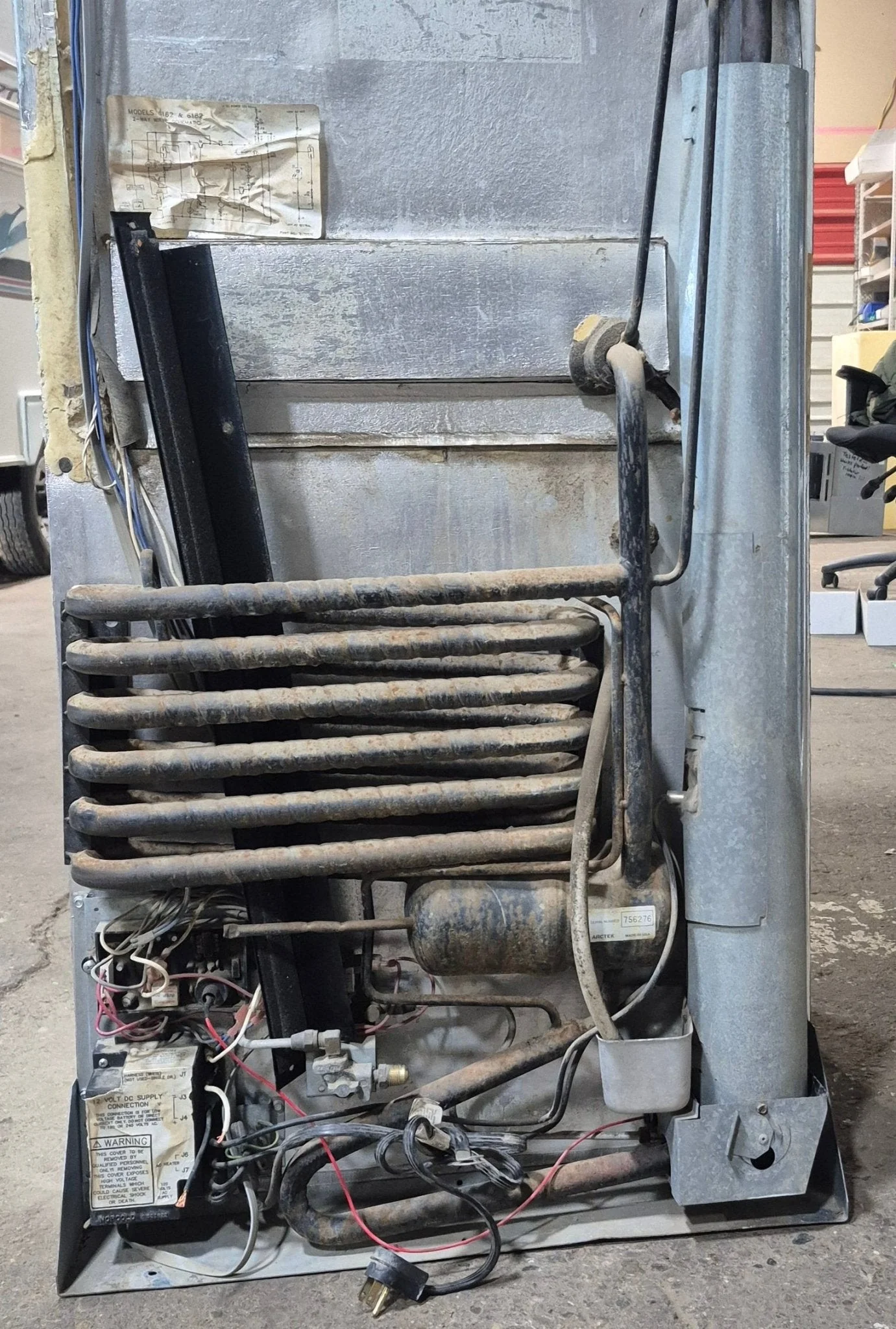 Used Complete Norcold Fridge, 2-Way - 6162 - Image 10