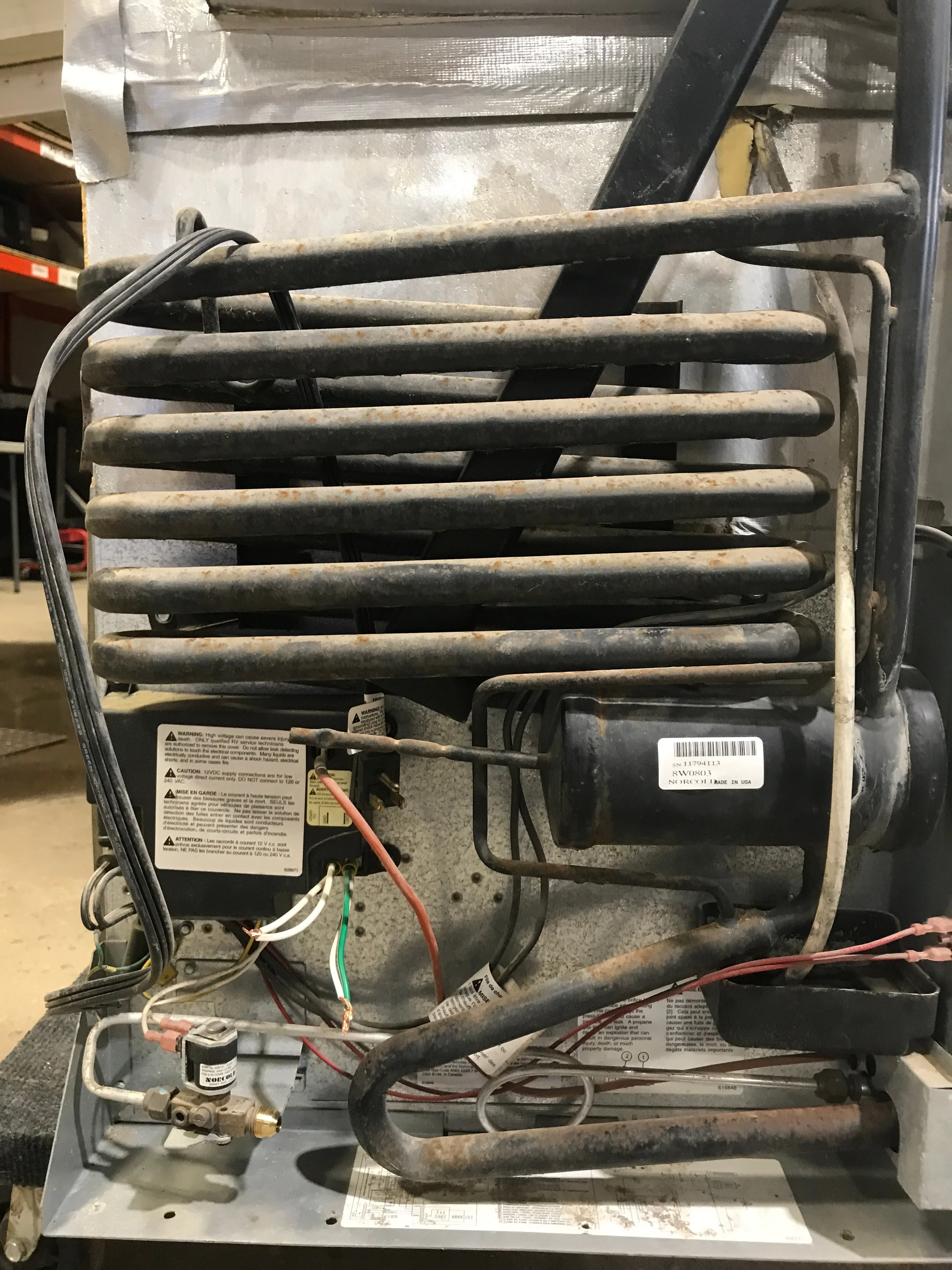 Used Complete Norcold Fridge, 2-Way - N611L - Image 14