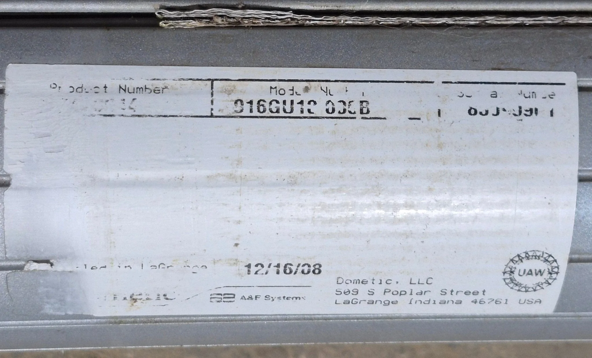 Used Complete Power Awning Dometic A&E 18' No Canvas - Image 8