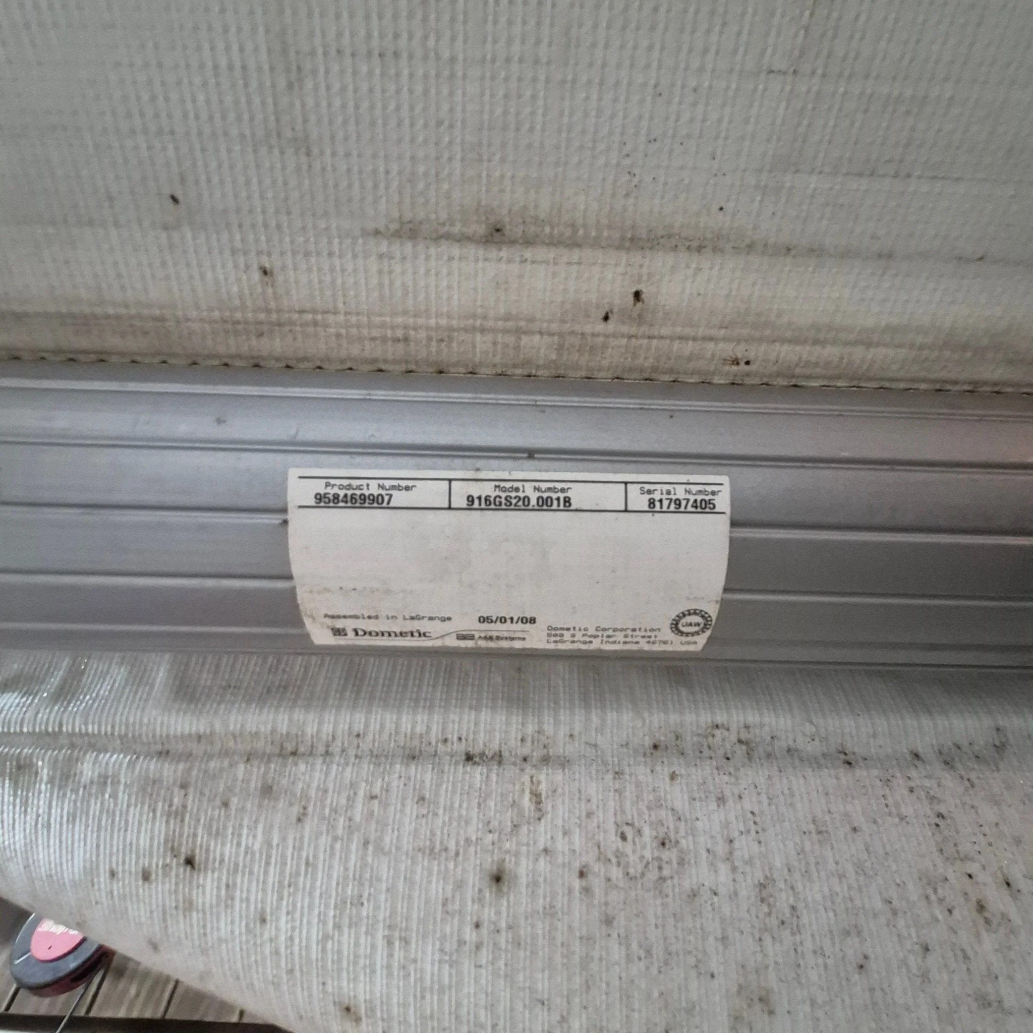 Used Complete Power Awning Dometic A&E 20' Used Canvas - Image 3