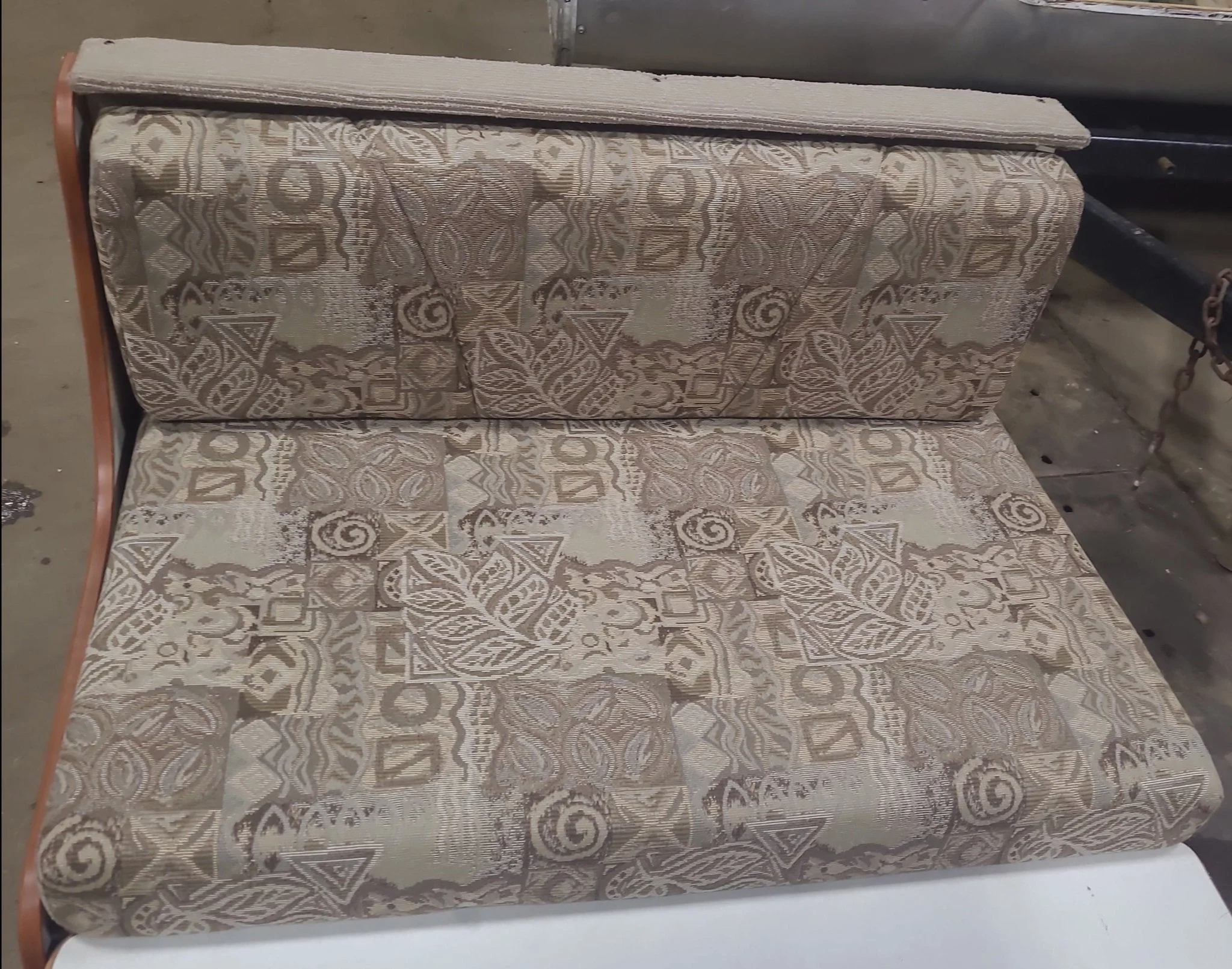 Used Complete RV Dinette Set - 38 3/4” D x 74 3/4" W - Does not include table hardware. - Image 4