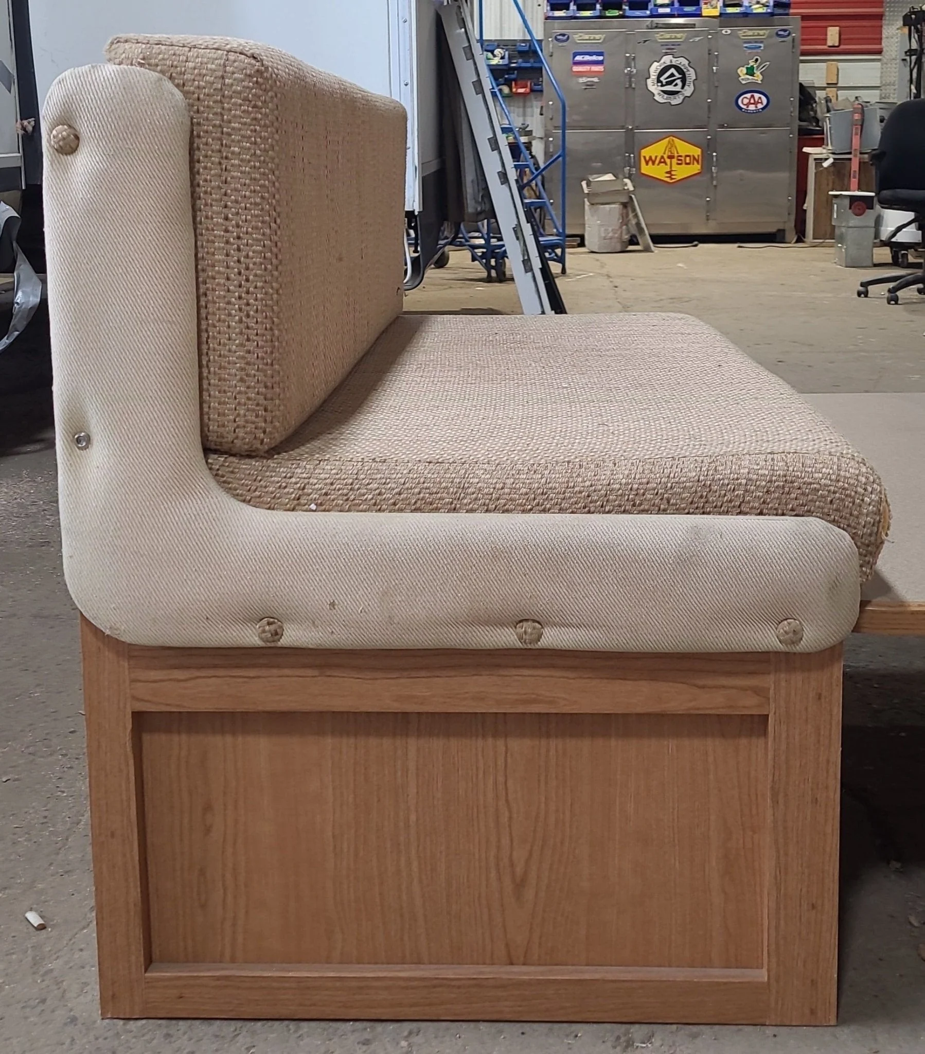 Used Complete RV Dinette Set - 45” D x 74" W x 29 3/8" H - Does not include table hardware. - Image 2