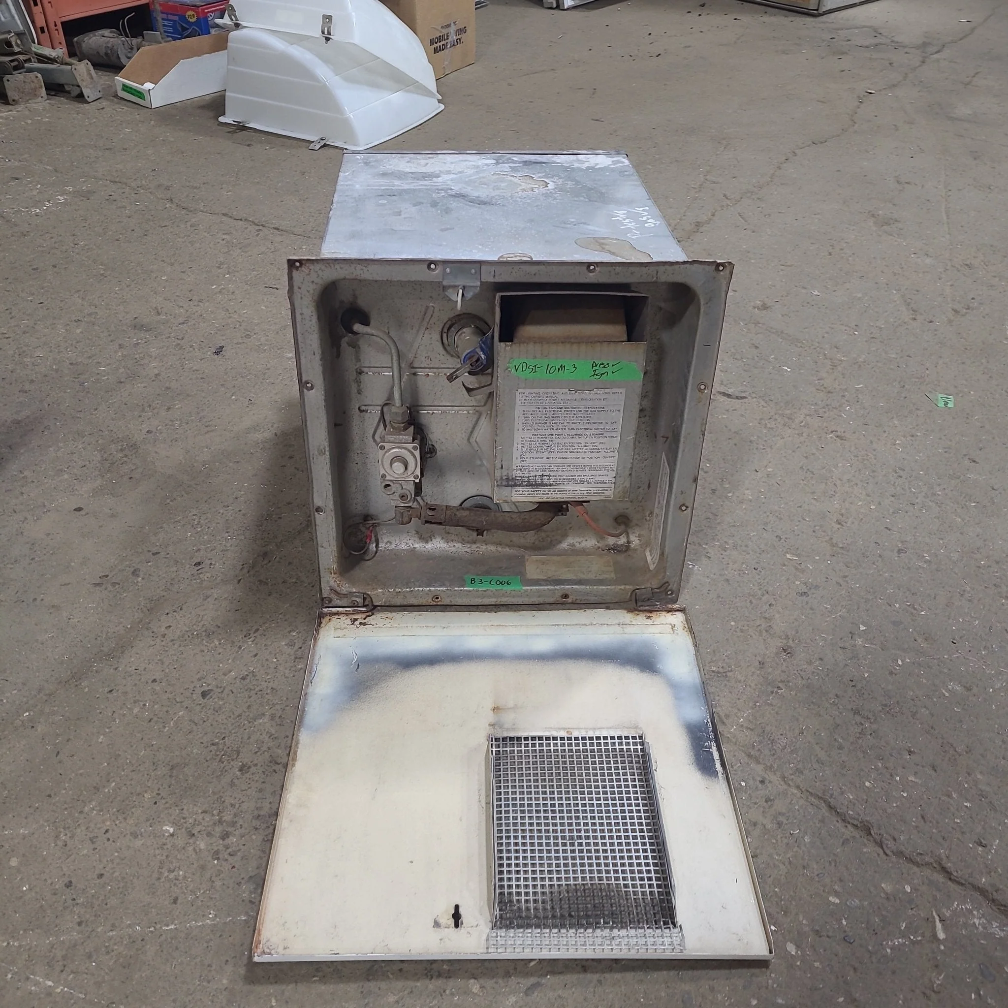 Used Complete Suburban DSI-10M-3 Hot Water Heater 10 Gal. - Image 2