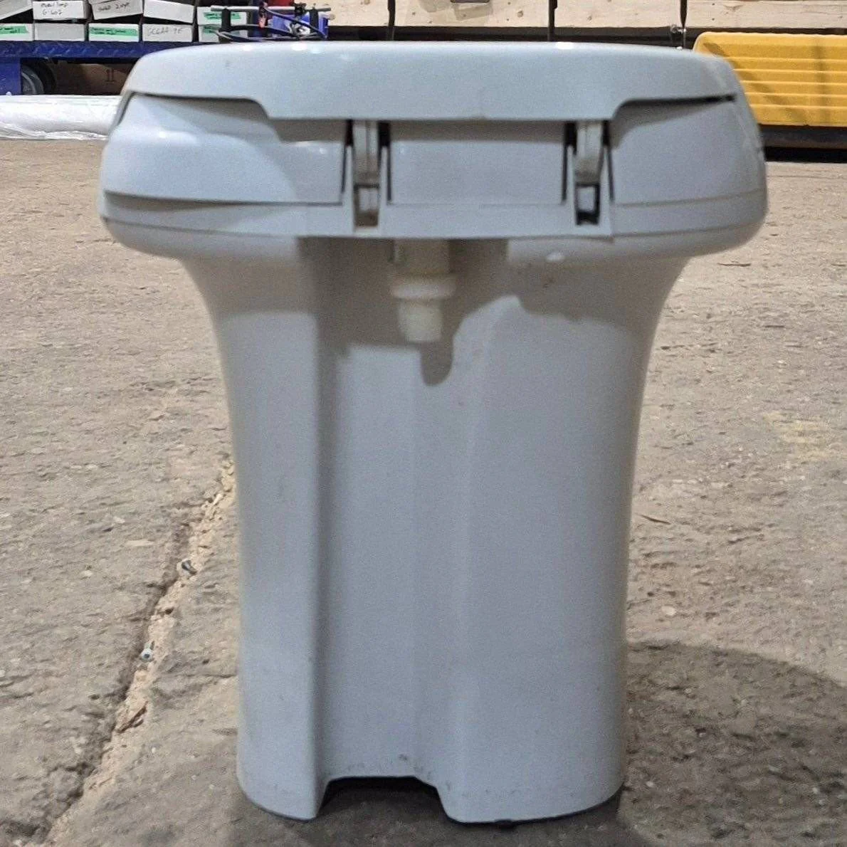 Used Complete Thetford Toilet, Foot Flush, High Profile, White - AQUA MAGIC IV , 24820 - Image 7