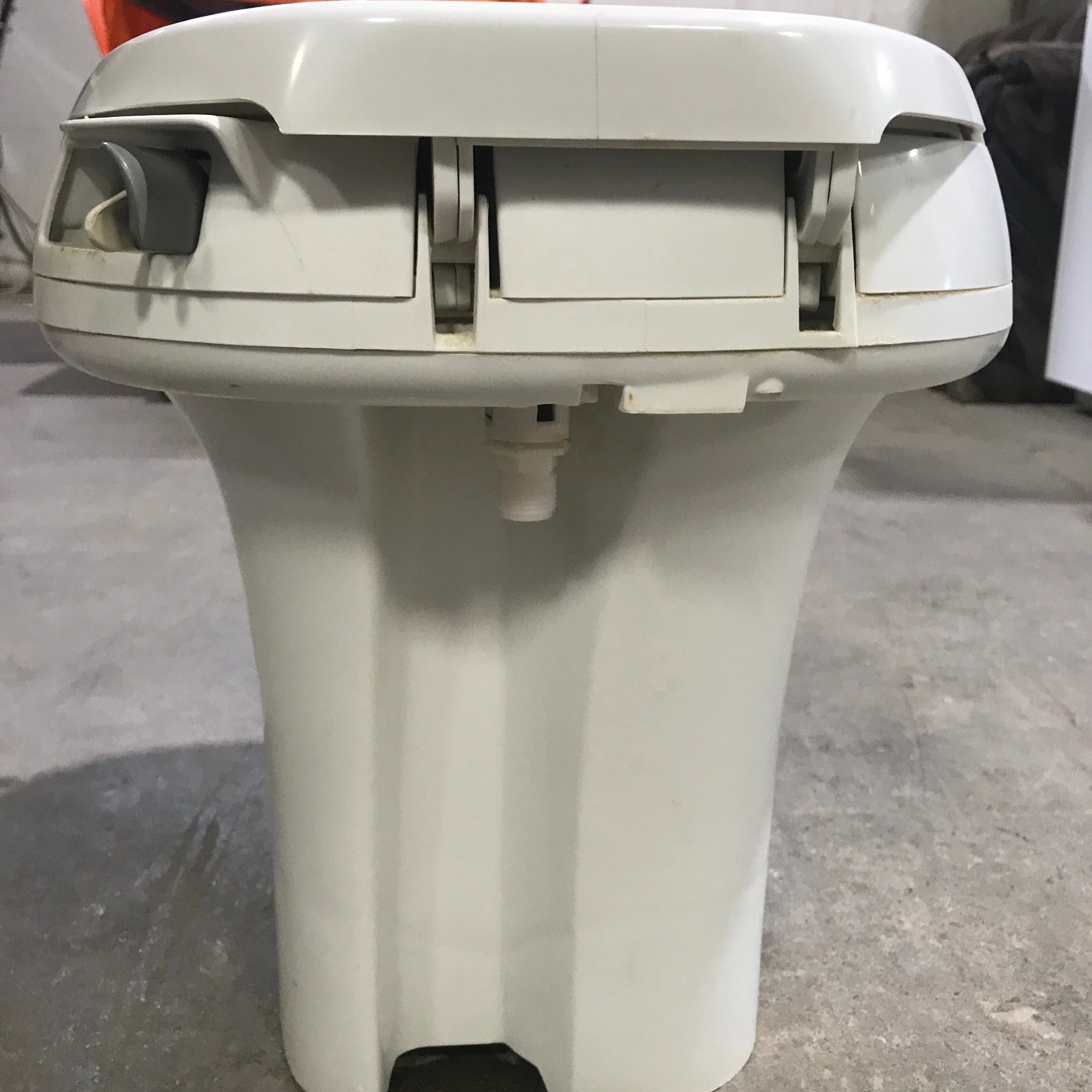 Used Complete Thetford Toilet, Hand Flush, High Profile, Off-White - AQUA MAGIC IV , 24024 - Image 6