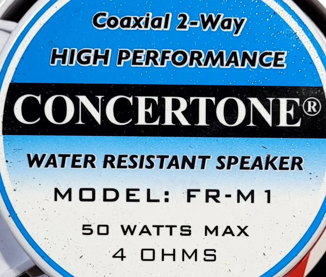 Used Concertone Water Resistant Speaker - FR-M1 - Image 3