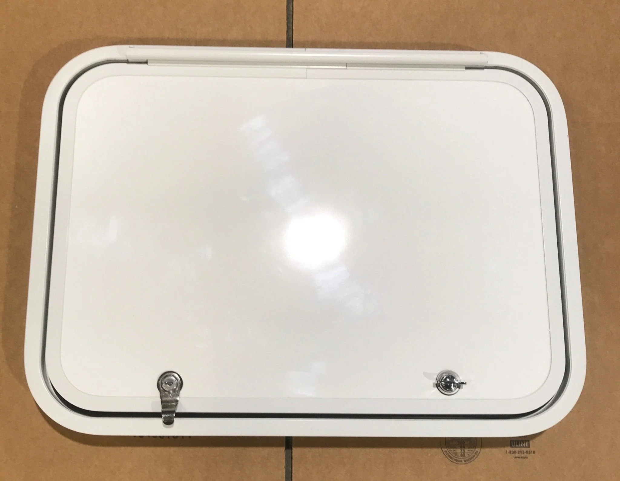 Used Corner Radius Cargo Door  24 3/4" W  x 17 3/4" H x 2"D