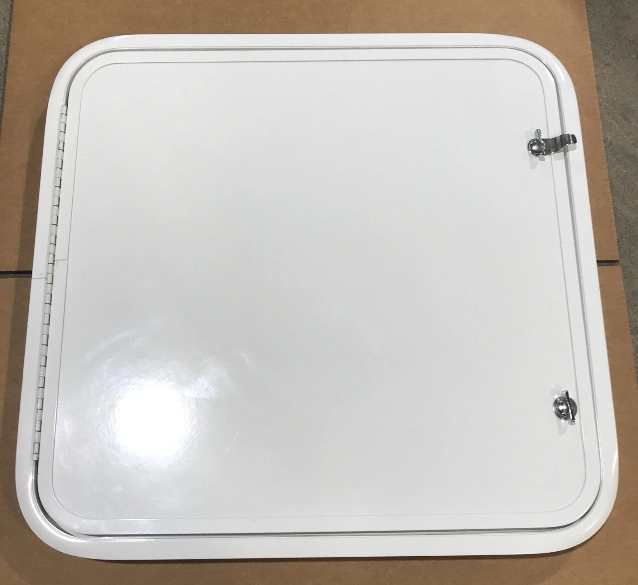 Used Corner Radius Cargo Door  24 3/4" W  x 25 3/4" H x 2"D - Image 2