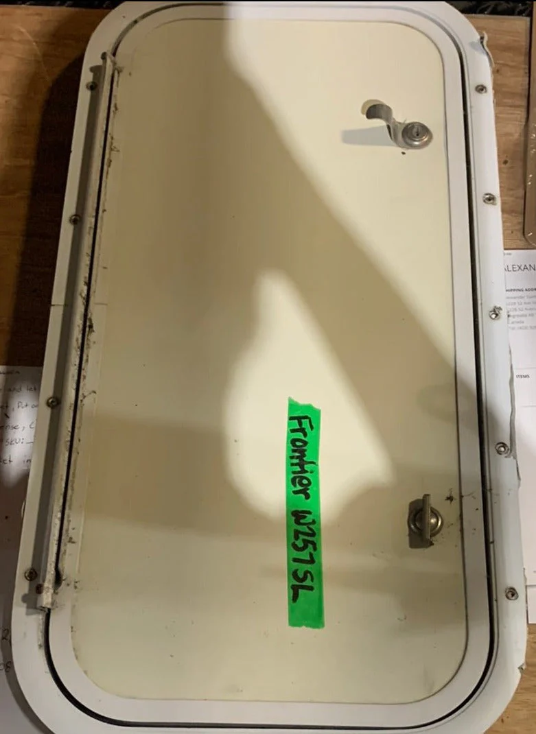 Used Radius Cargo Door 24" x 11 3/4" x 1 3/4"D