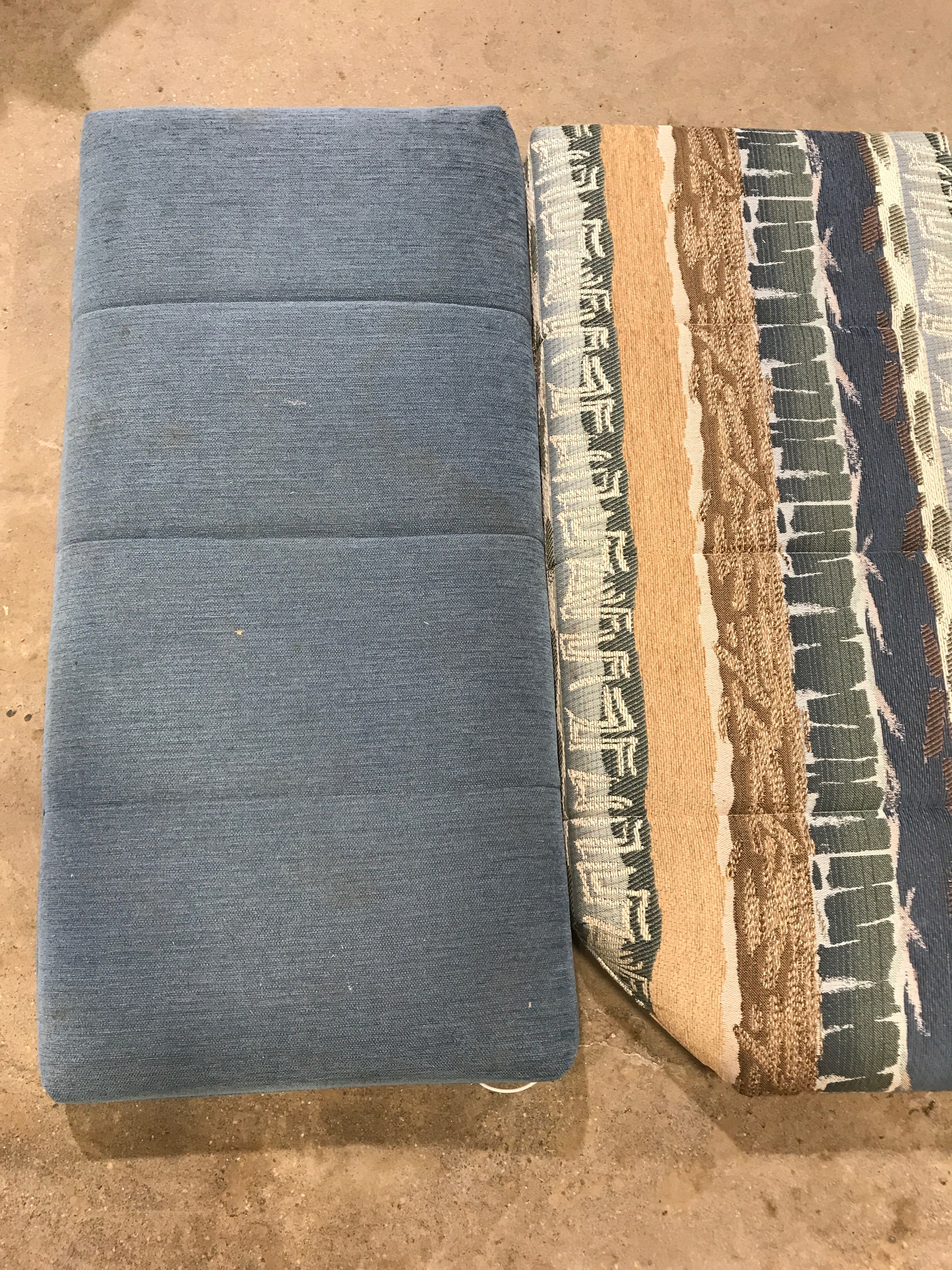 Used Dinette Cushion Set- 4 piece - 2 @ 39" x 19" x 4 1/2" D, 2 @ 39" x 19" x 4 1/2" D - Image 2