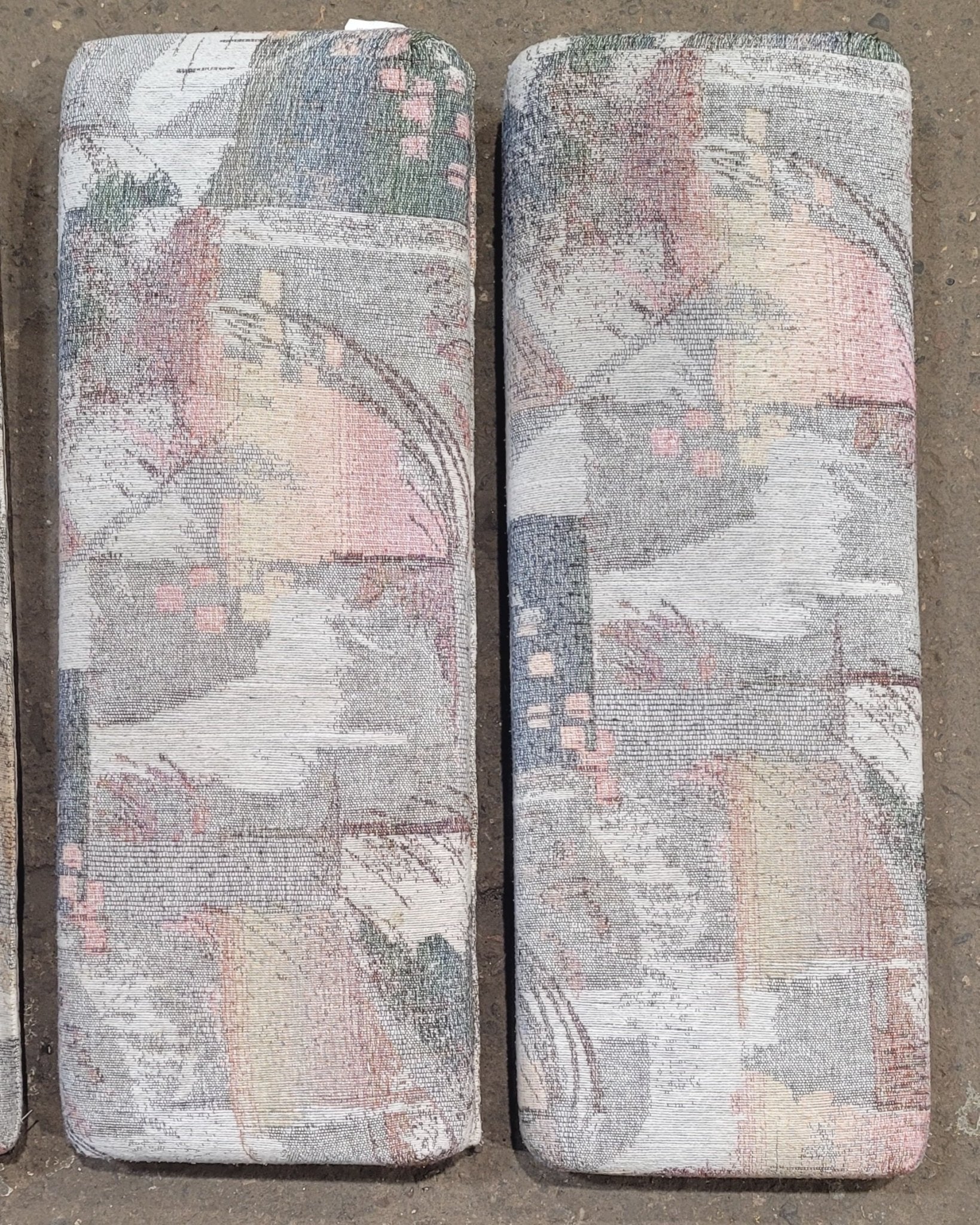 Used Dinette Cushion Set- 4 piece - 2 @ 36" X 23 1/2" X 3 1/2" D, 2 @ 36" X 13" X 3 1/2" D - Image 3