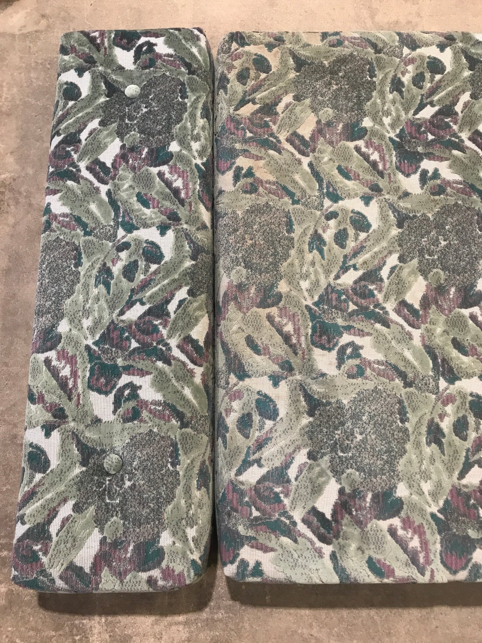 Used Dinette Cushion Set- 4 piece - 2 @ 41 1/2" x 25" x 5 1/2" D, 2 @ 41 1/2" x 12" x 5 1/2" D - Image 2