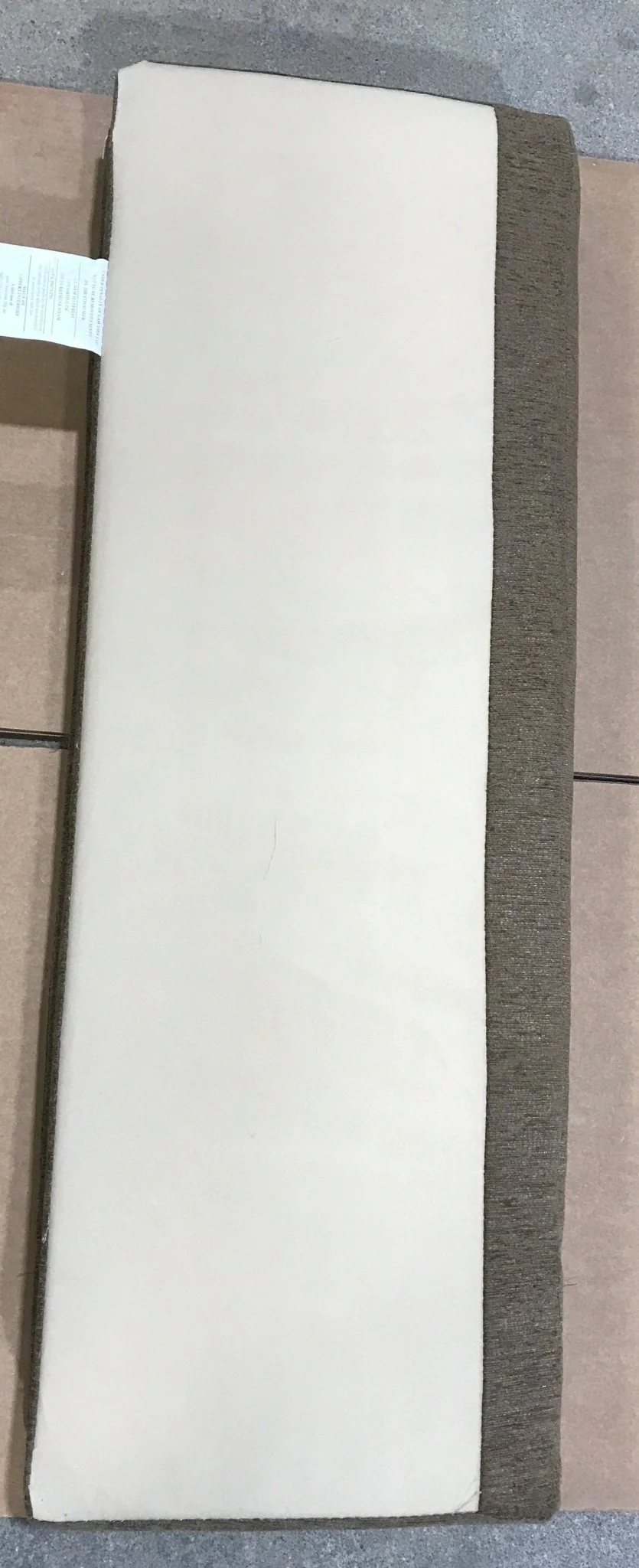 Used Dinette Cushion SINGLE - 37" X 12" X 4" D - Image 2