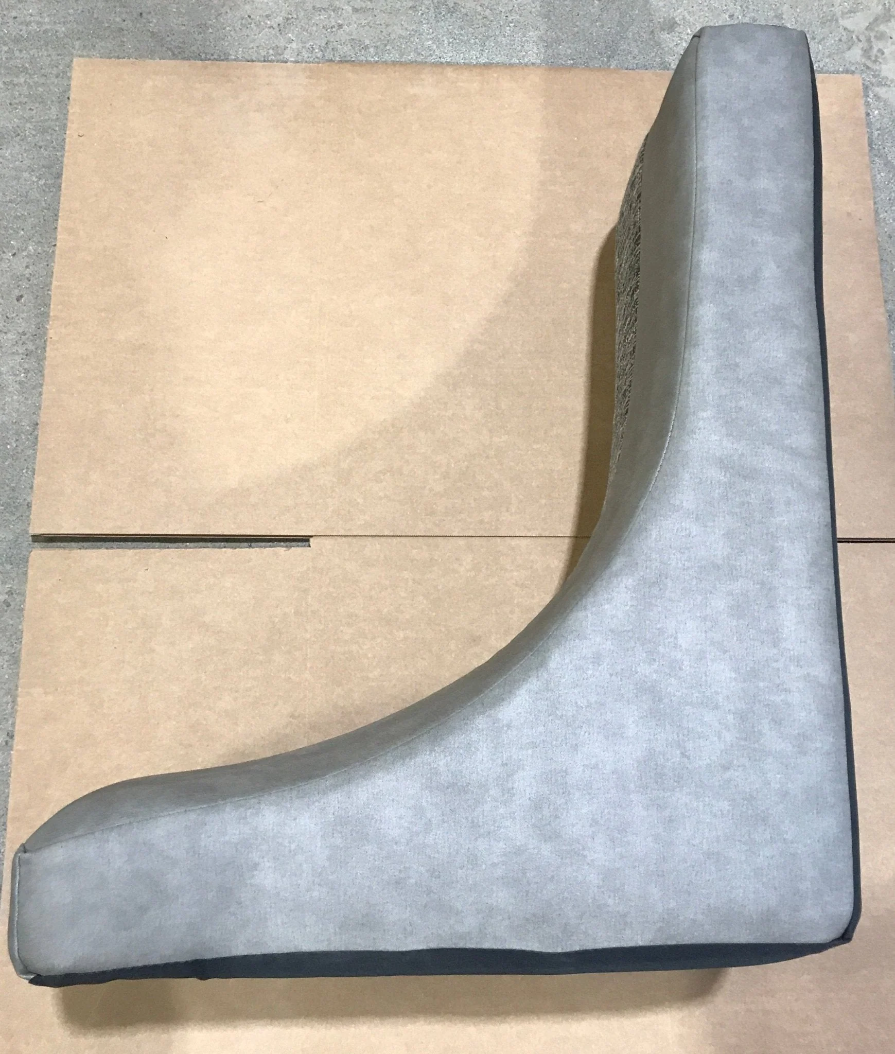 Used Dinette L-Shape Cushion - 27” L x 11” W x 4” D - Image 4