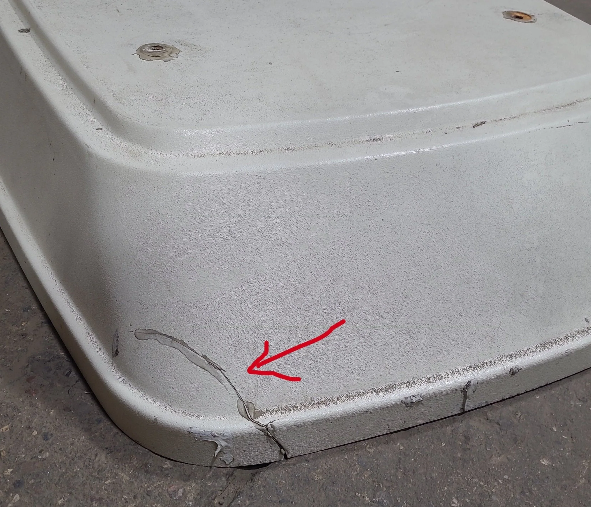 Used Dometic 3100252000 - Penguin Replacement Shroud - Image 3