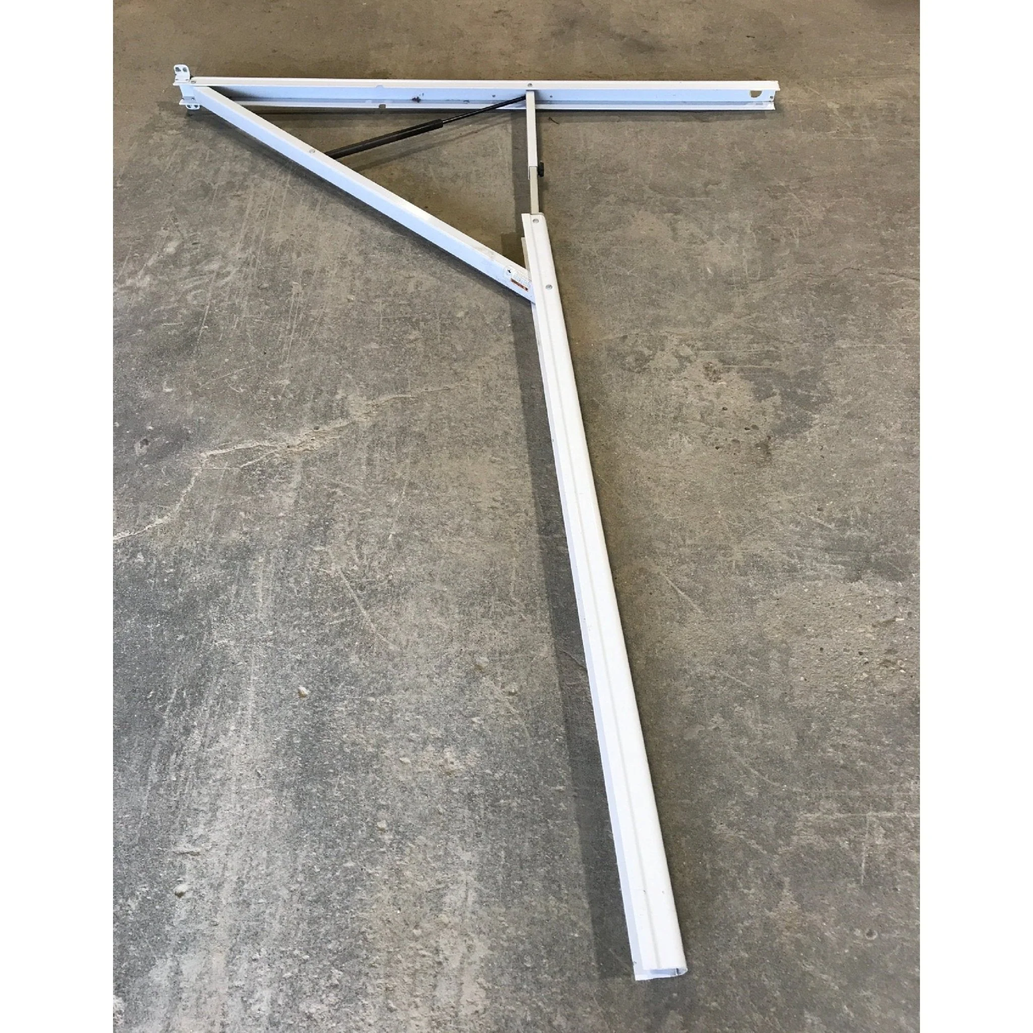 Used Dometic 9100 power awning arm basement model LH 62 1/4" with adjustable pitch arm