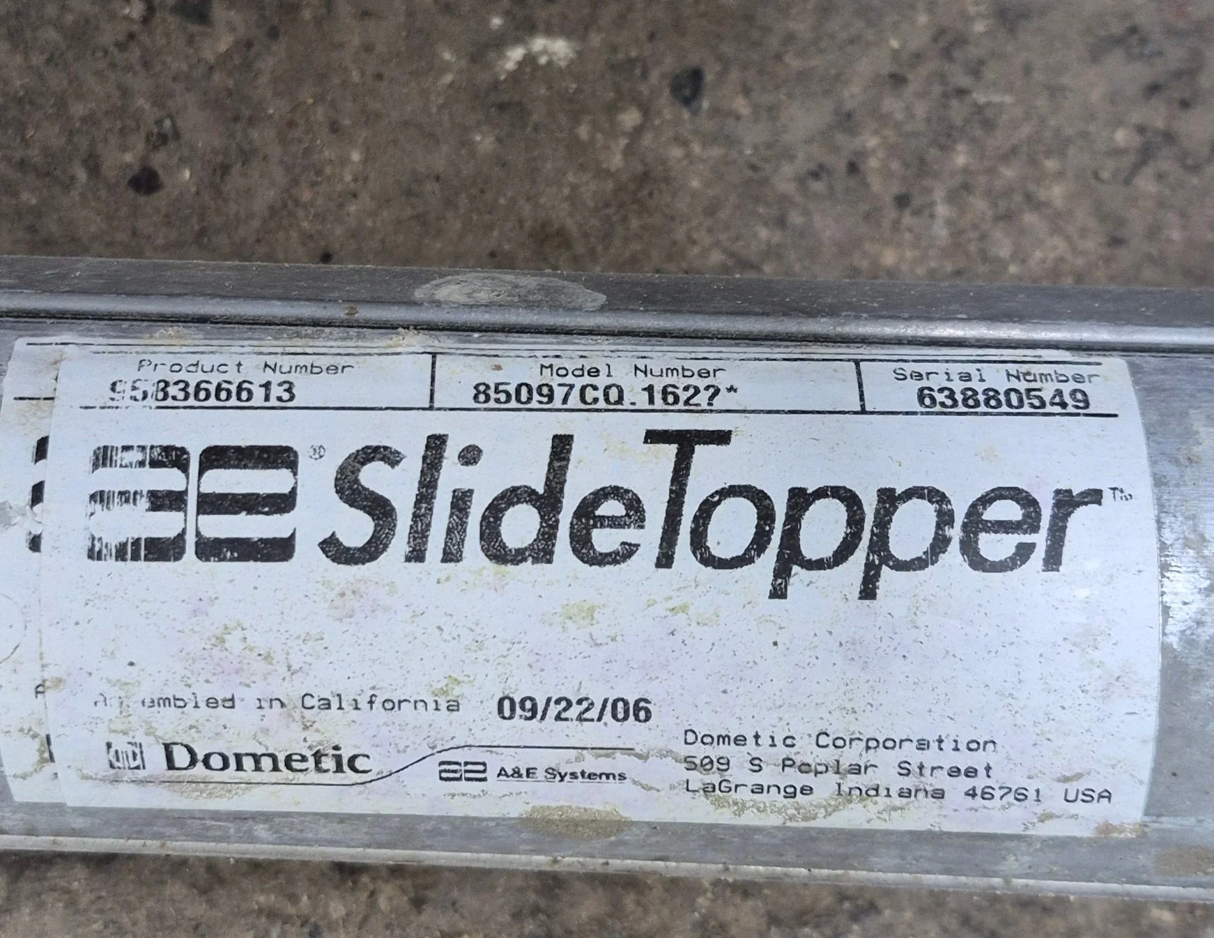 Used Dometic/ A&E Deluxe Plus Window Awning 162" - Image 4