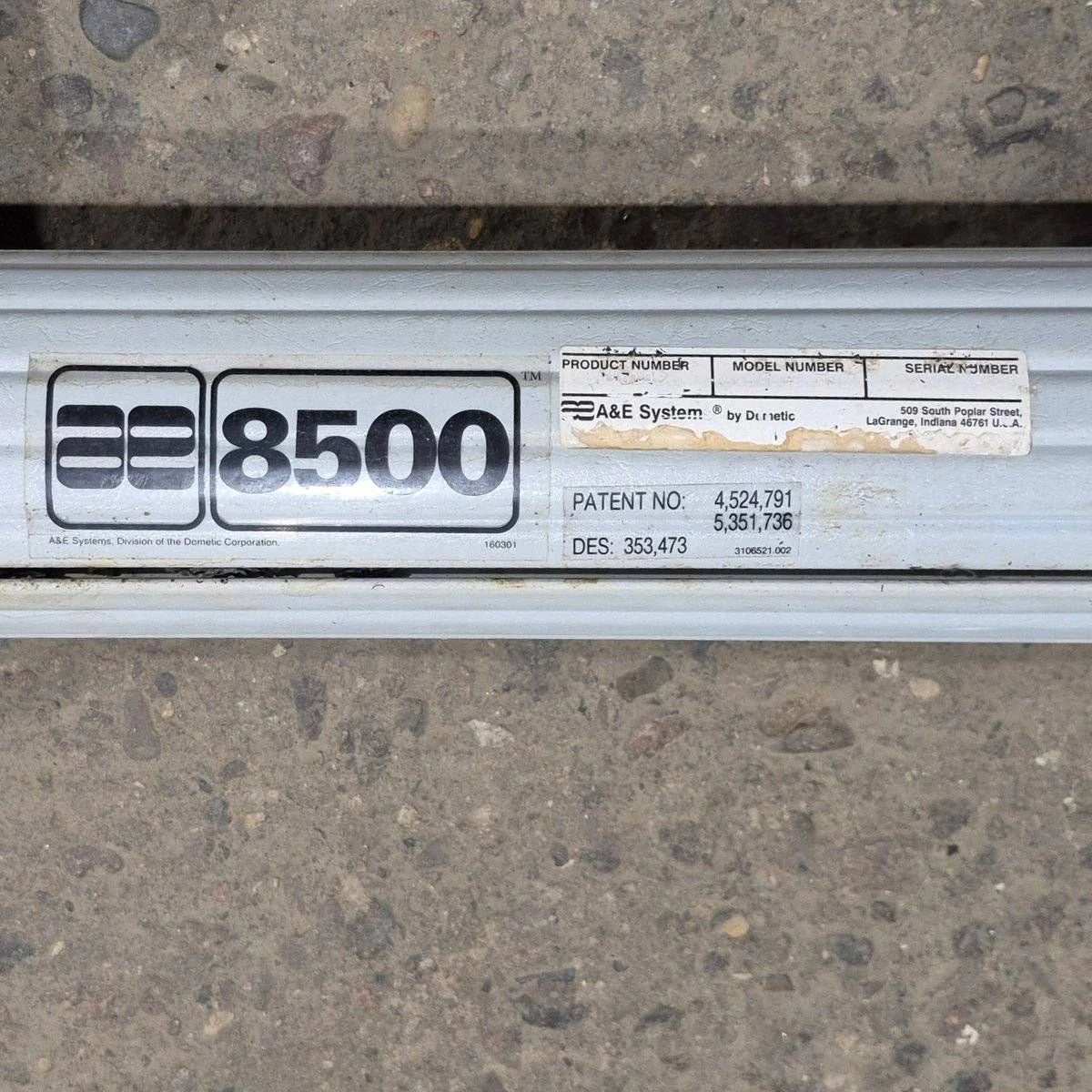 Used Dometic Awning Roller Tube - 18' - Image 3