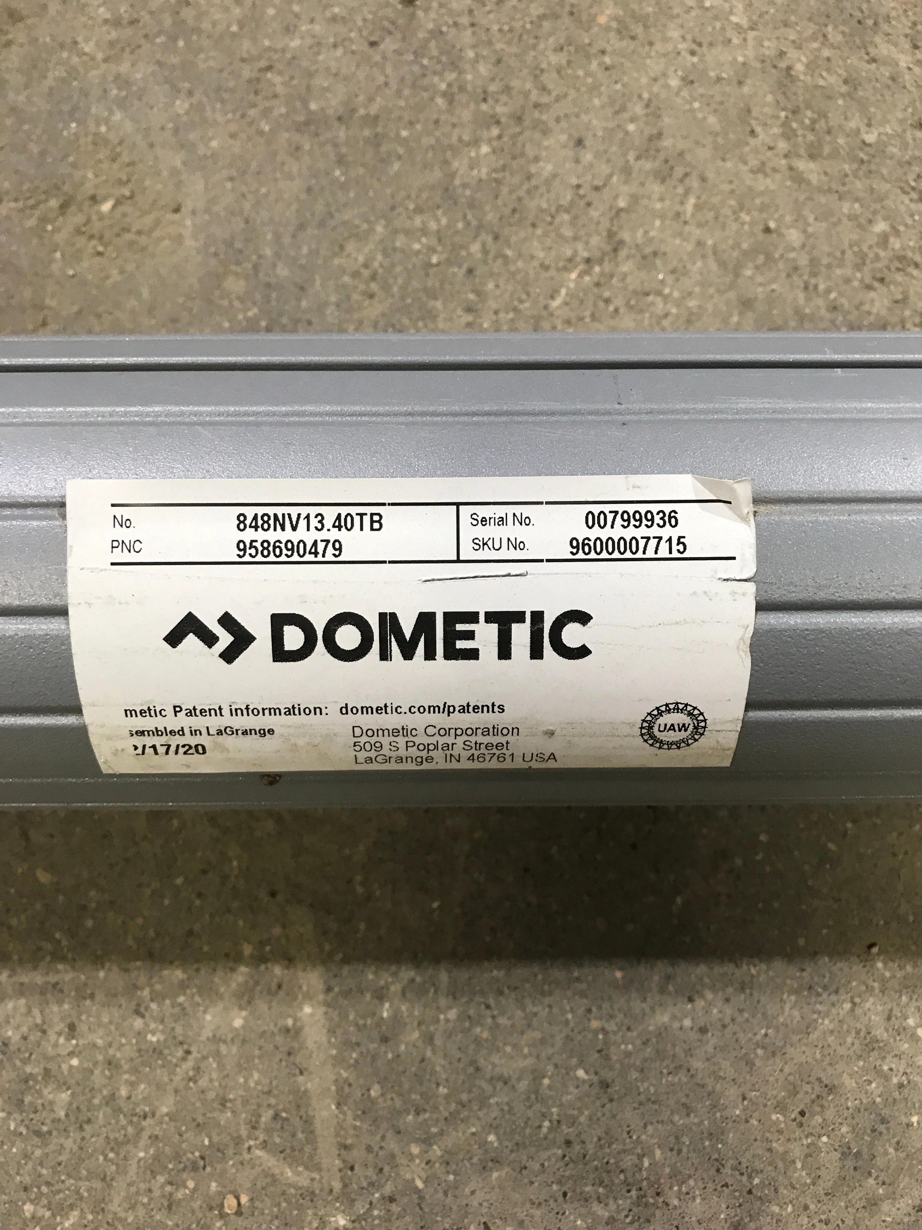 Used Dometic Awning Roller Tube 13' - Image 3