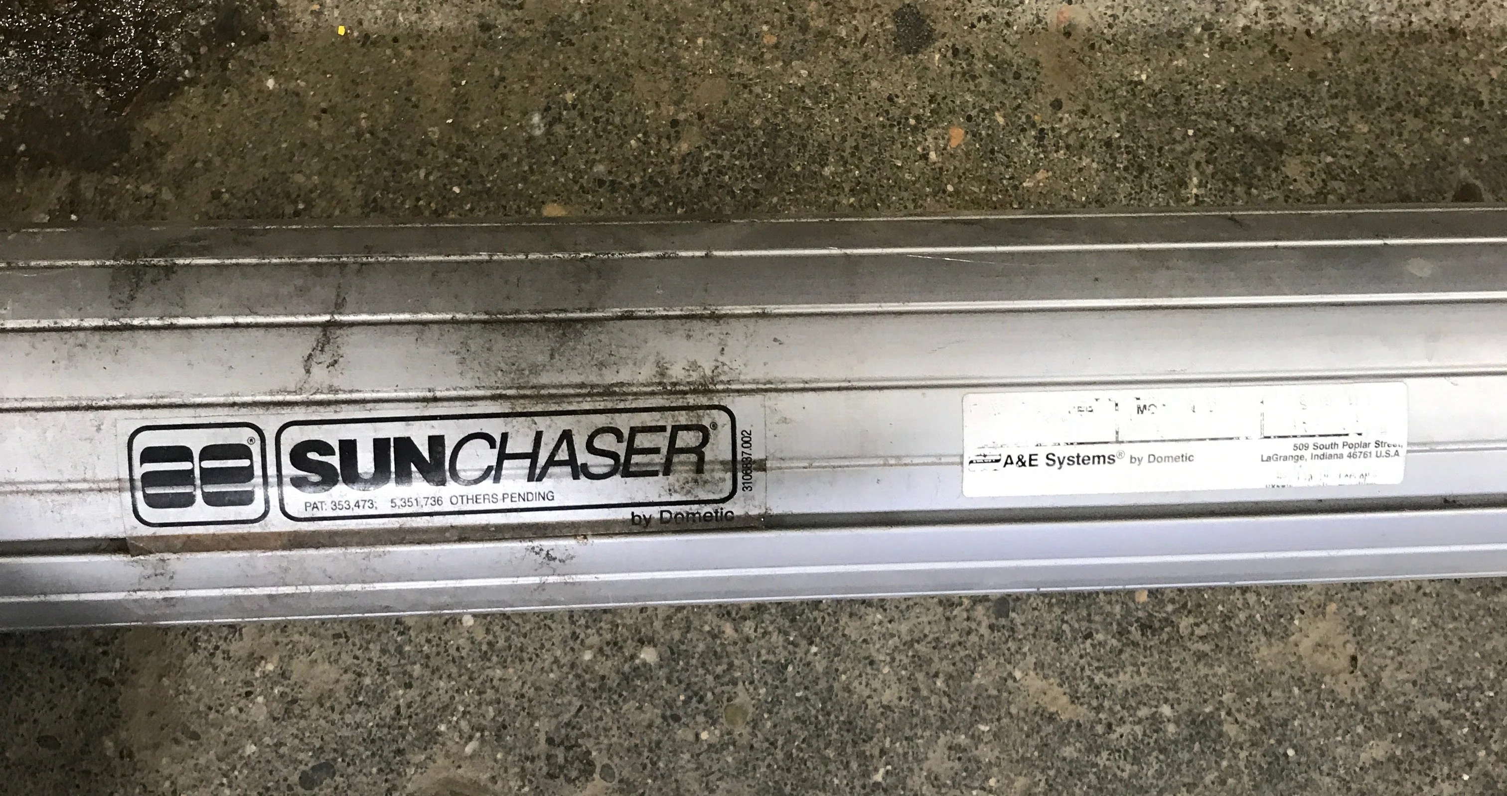 Used Dometic Awning Roller Tube 19' - Image 2