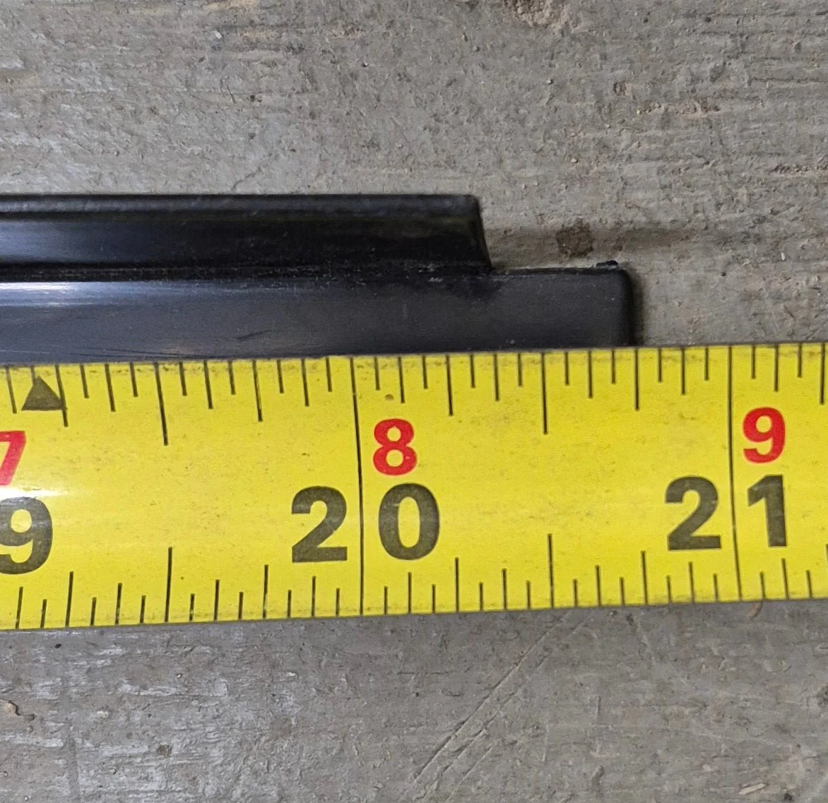 Used Dometic Fridge Replacement Decoration Trim, Black - 3850381165 - Image 6